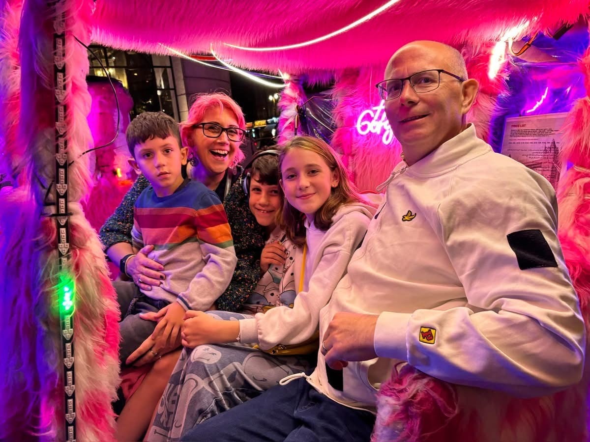 The family saw The Lion King at the theatre in London as their last outing together before Jon’s health deteriorated significantly