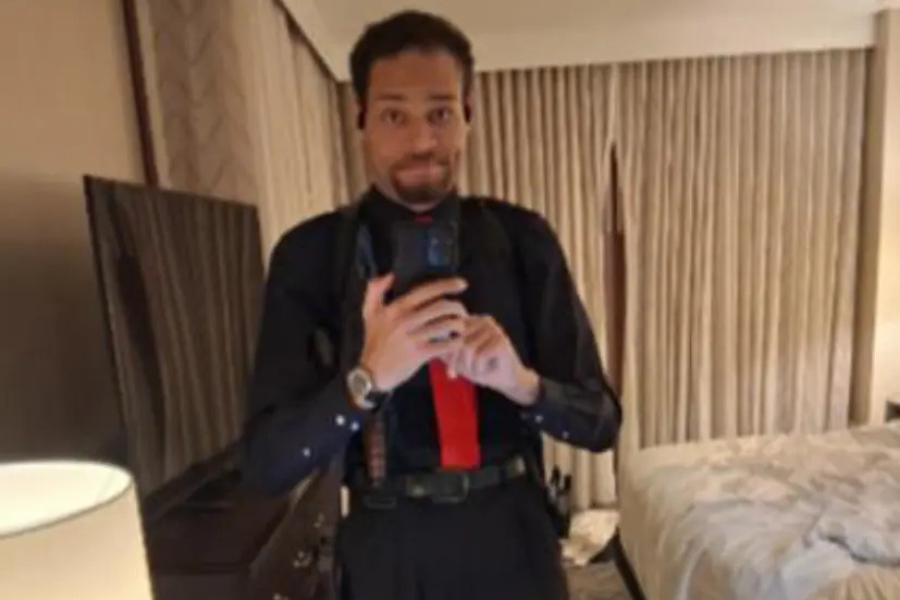 Cole Allen, 31, allegedly took a mirror selfie inside his Washington Hilton hotel room 30 minutes before heading downstairs and trying to breach event security