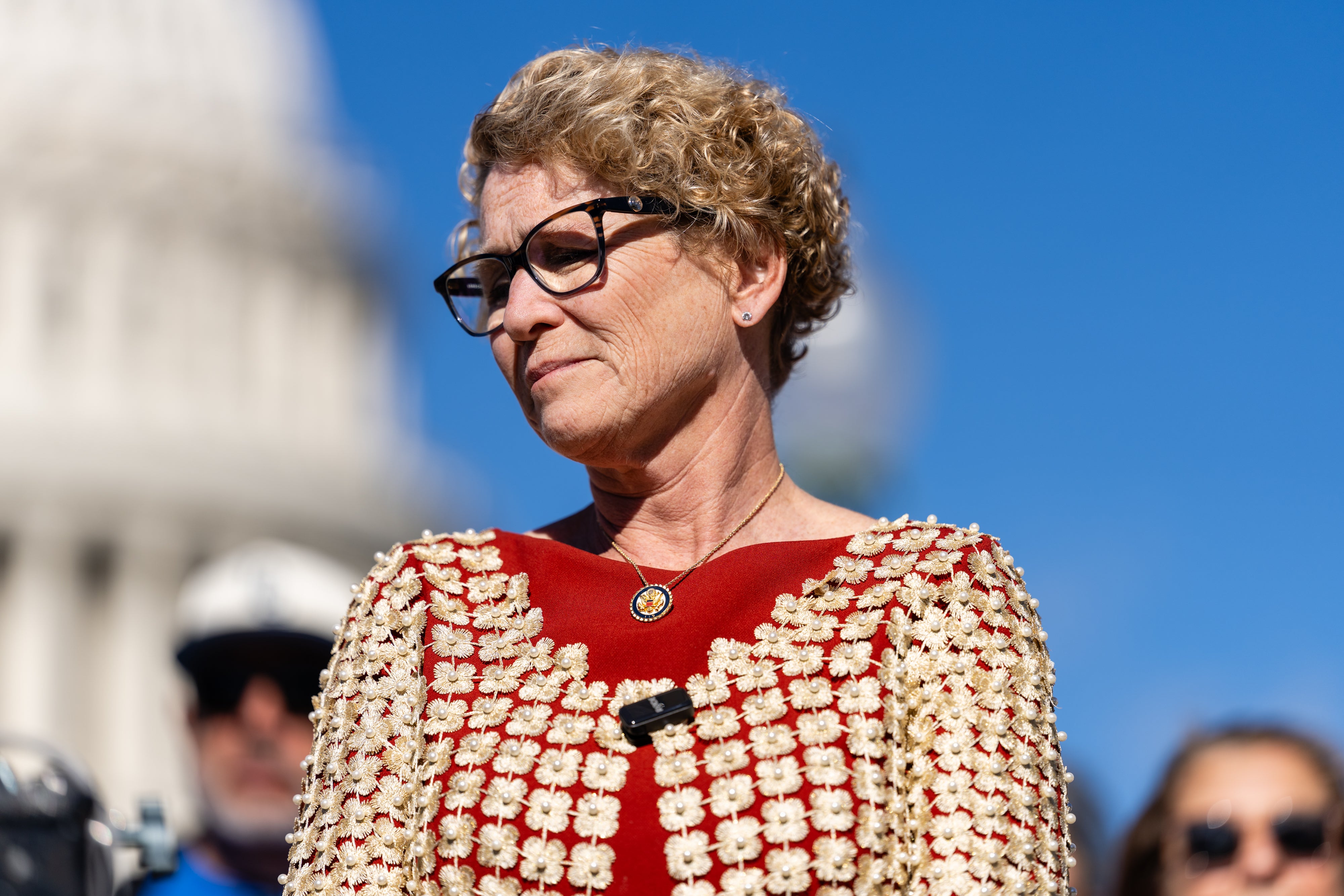 The defense caput faced aggravated questions from Rep. Chrissy Houlahan, a Pennsylvania Democrat