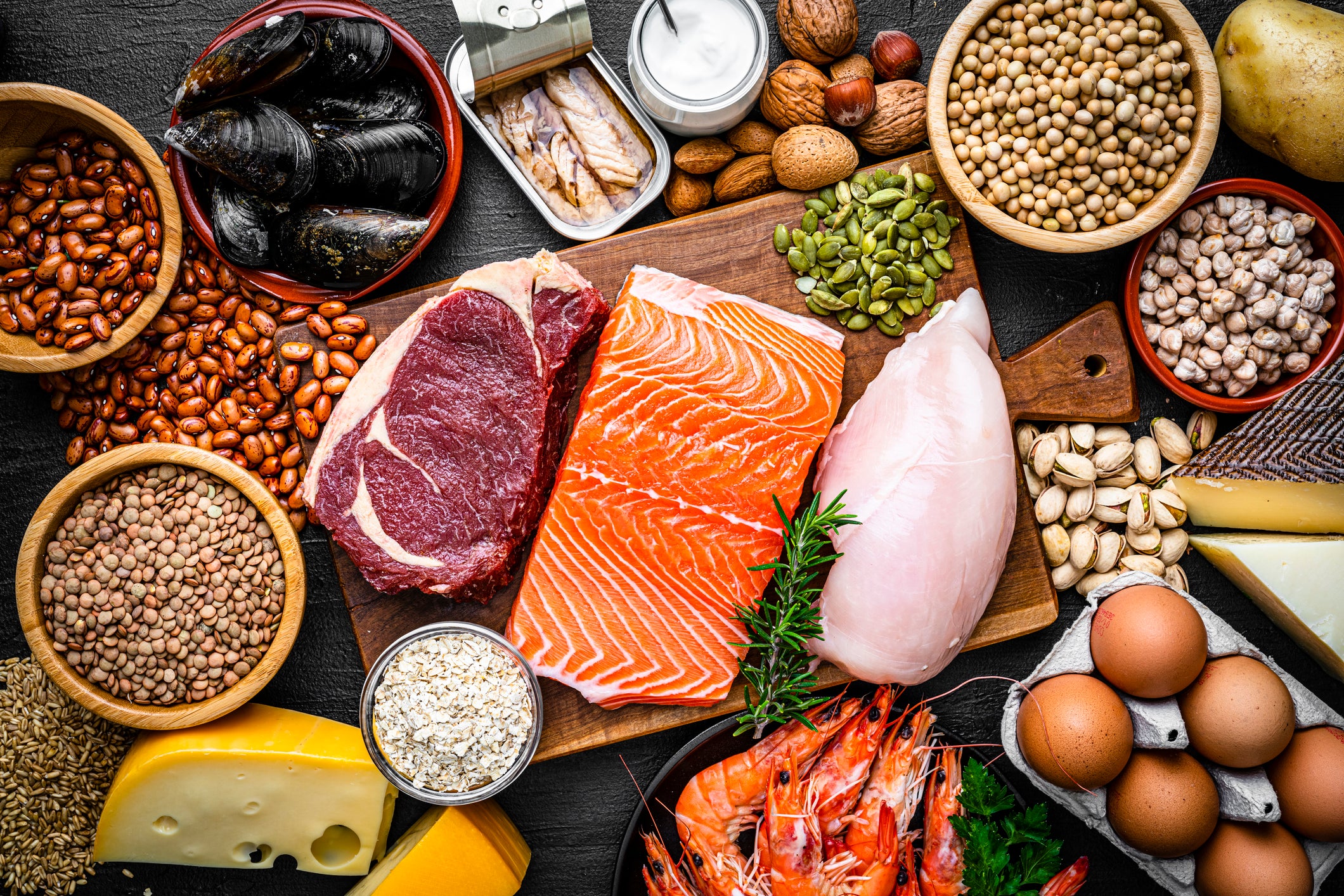 <p>Protein is in far more foods than we realise, making deficiency rarer than the marketing suggests</p>