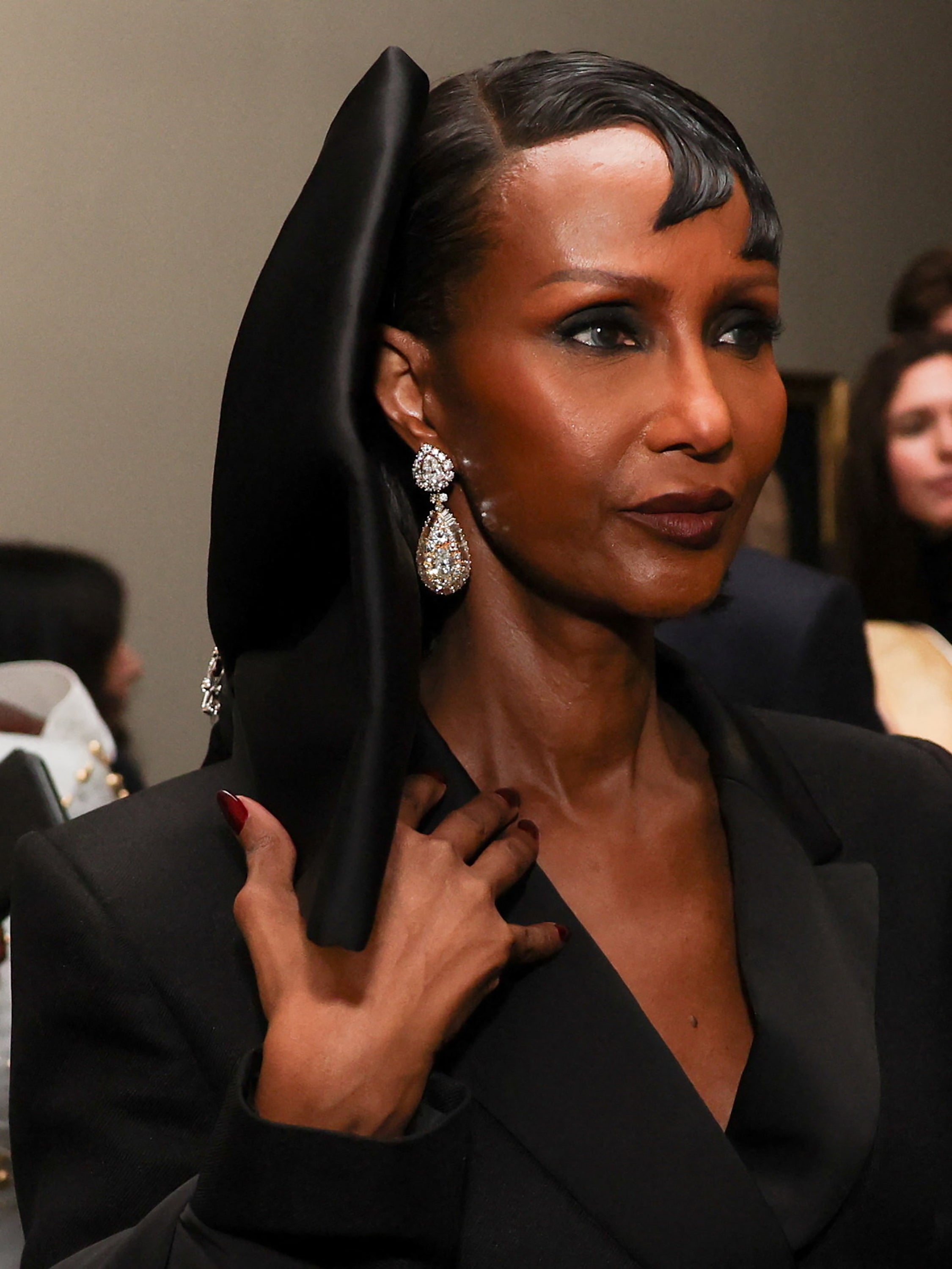 Model Iman attending the fifth annual King's Trust Global Gala