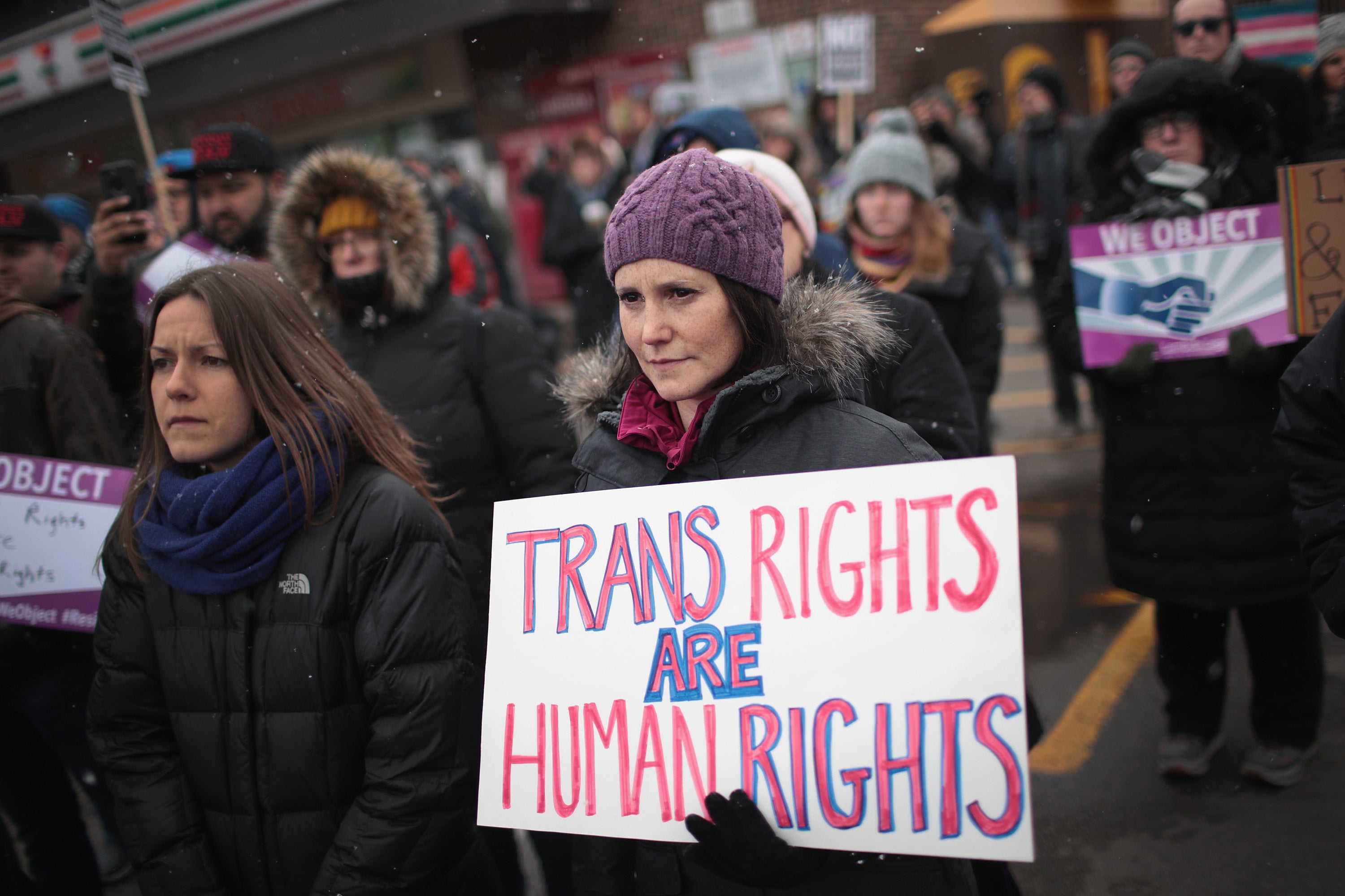 Restrictions connected nan authorities of members of nan transgender and gender-nonconforming organization person go a flashpoint successful nan United States