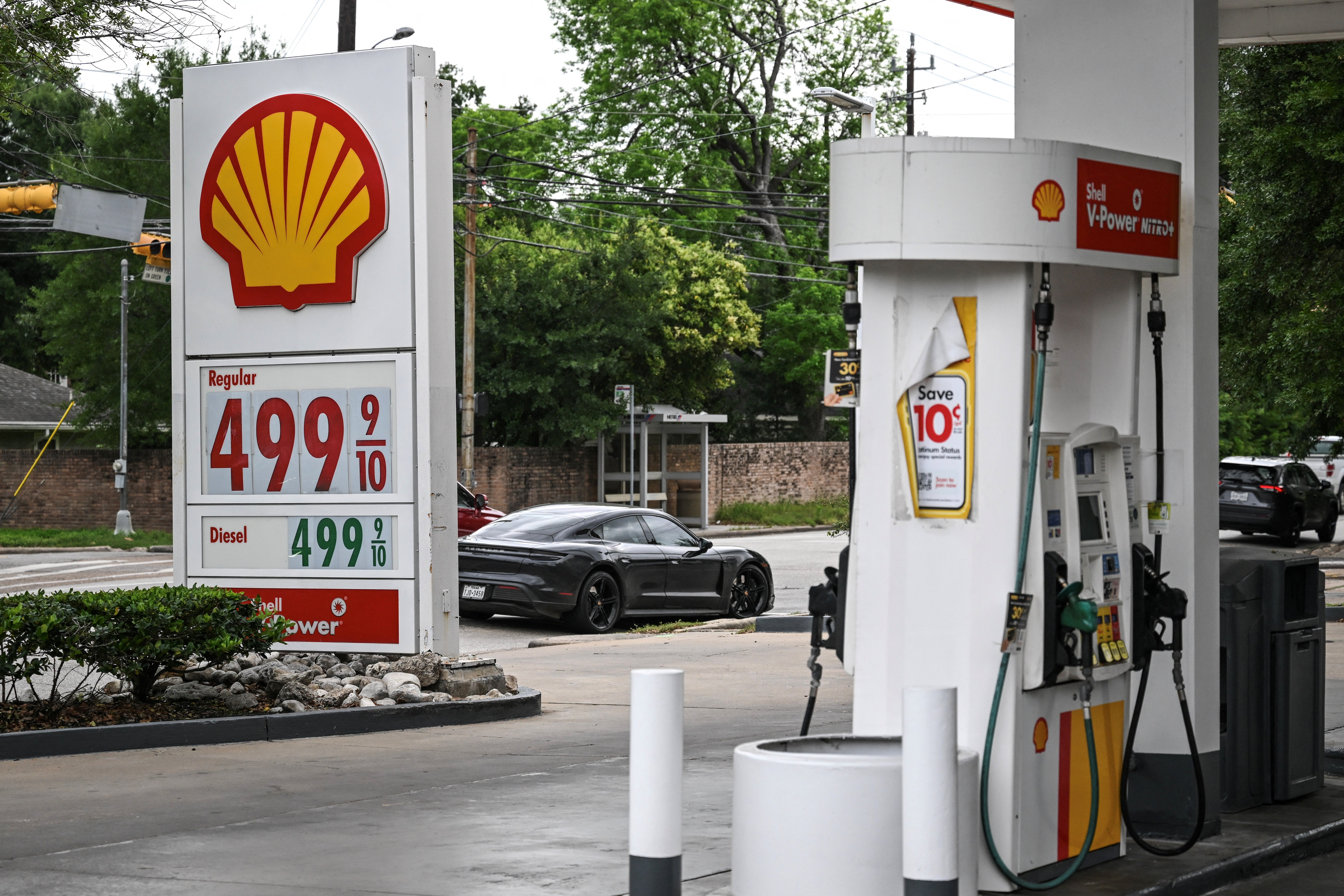 Financial strain caused by high gas prices is causing some Americans to reign in their spending on fast-food. Wingstop blamed an 8.7 percent first quarter sales decrease on the spike in fuel costs caused by the war in Iran