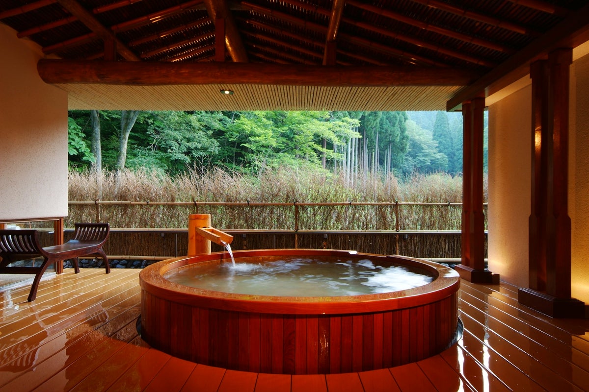 I stayed in a luxury Japanese ryokan and it was the perfect post-city break stay