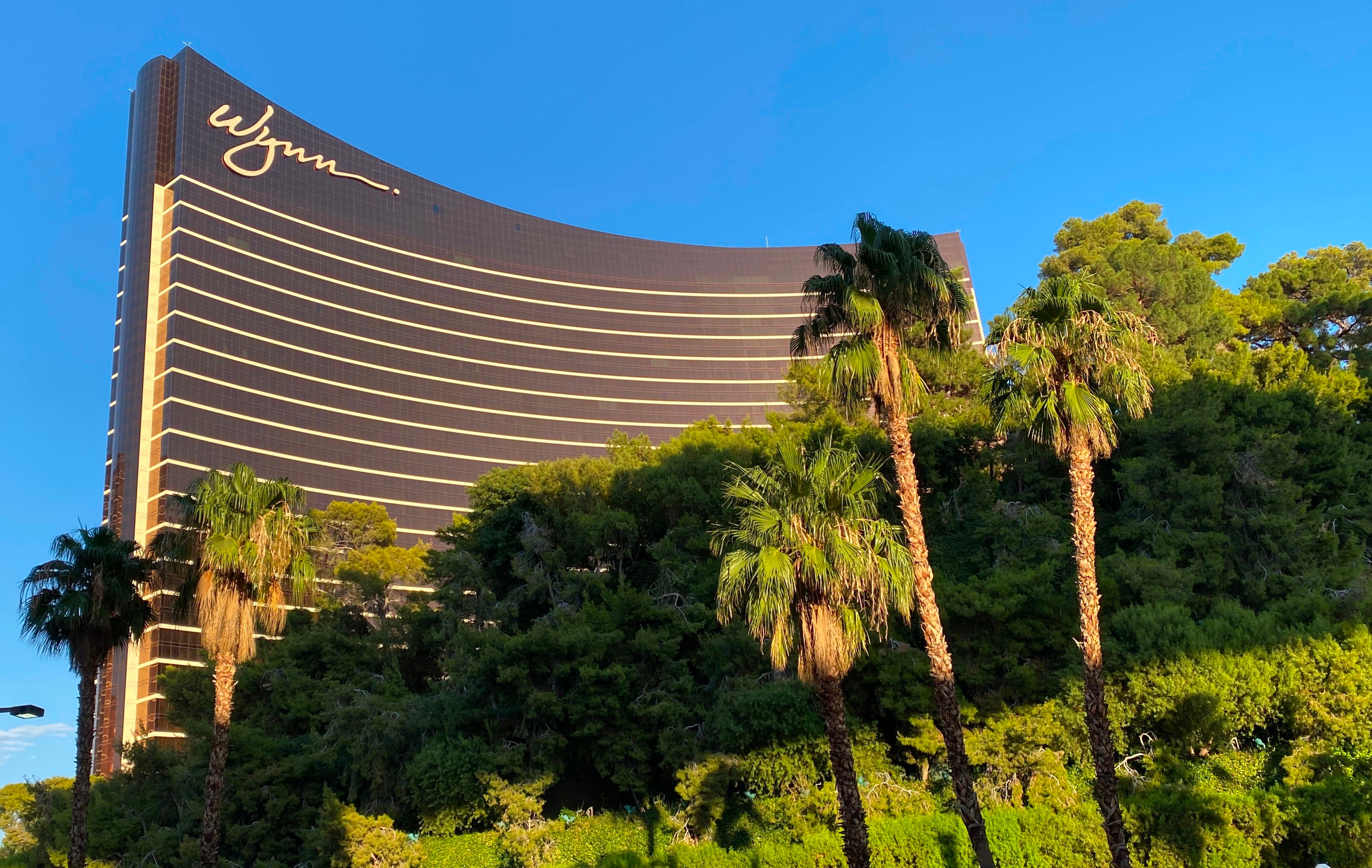 The Wynn edifice is seen successful Las Vegas, Nevada, successful August 2020. Two guests contracted Legionnaires’ illness location since past September. The installation has since cleaned retired its h2o systems