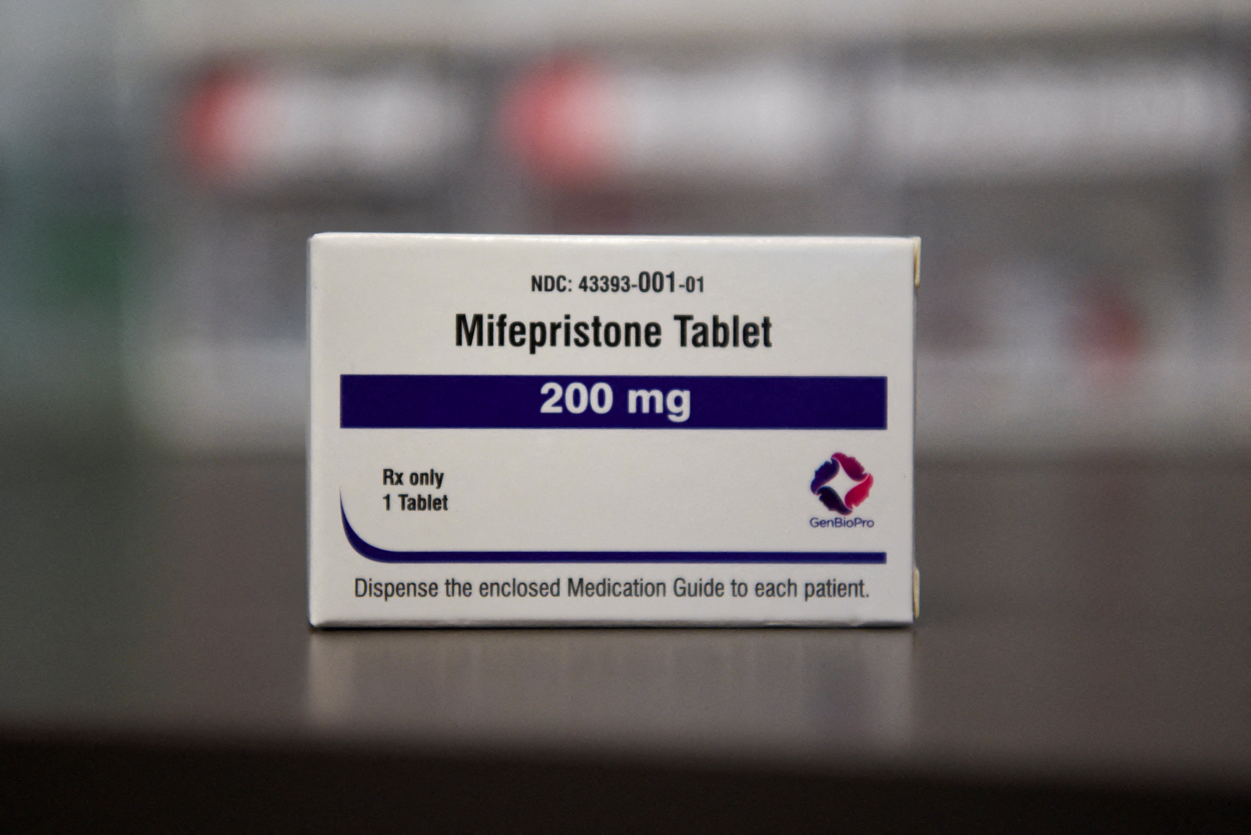 A container containing a Mifepristone tablet is seen astatine Blue Mountain Clinic successful Missoula, Montana, U.S. February 28, 2023. REUTERS/Callaghan O'Hare/File Photo