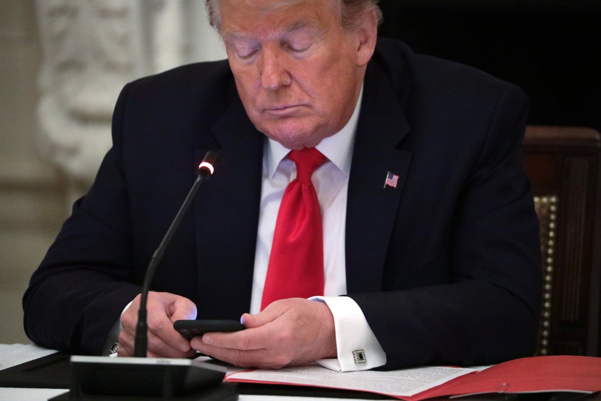 Trump’s Nocturnal Social Media Habits Revealed As A Third Of President’s Truth Social Posts Happen At Night: Report