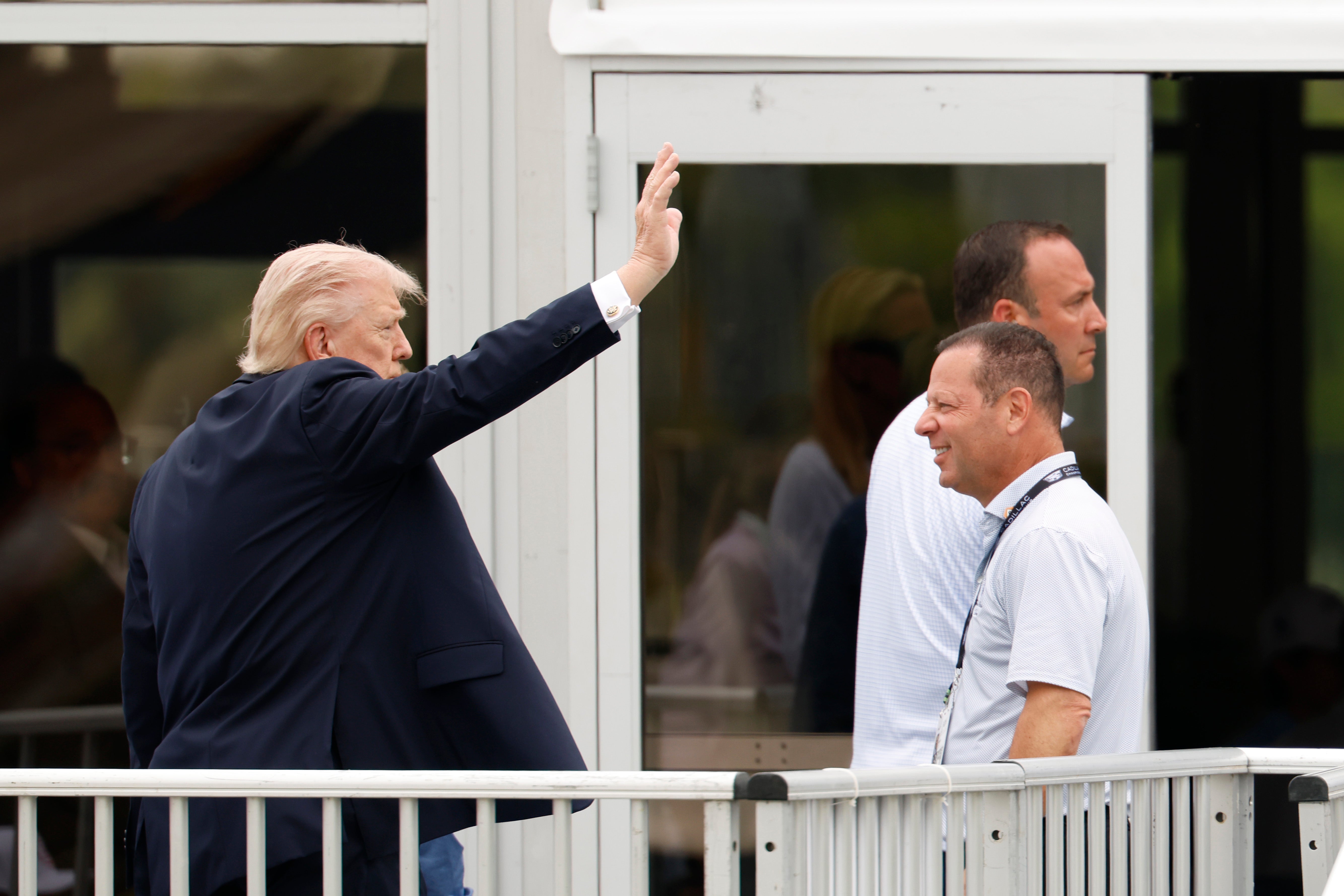 Trump’s quality coincided pinch adjacent full soundlessness from nan White House regarding nan warfare pinch Iran which is now entering period 3 pinch nary extremity successful sight