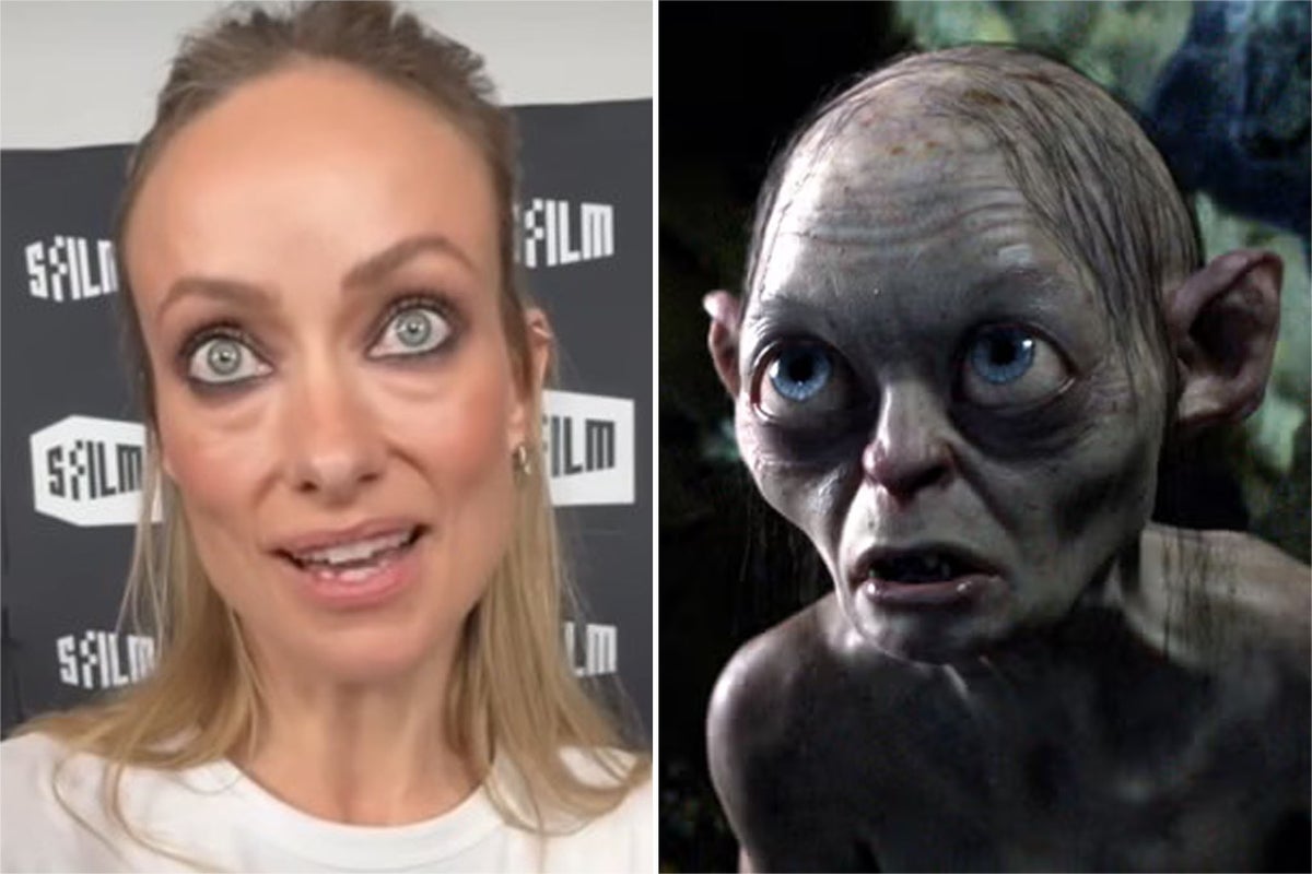 Olivia Wilde reacts to brutal comparisons to Gollum from Lord of the Rings