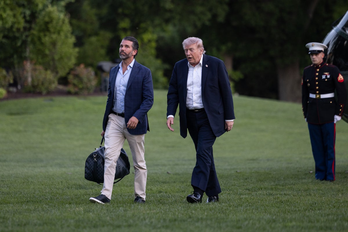 TRUMP: NOT GOING TO SON'S WEDDING...
