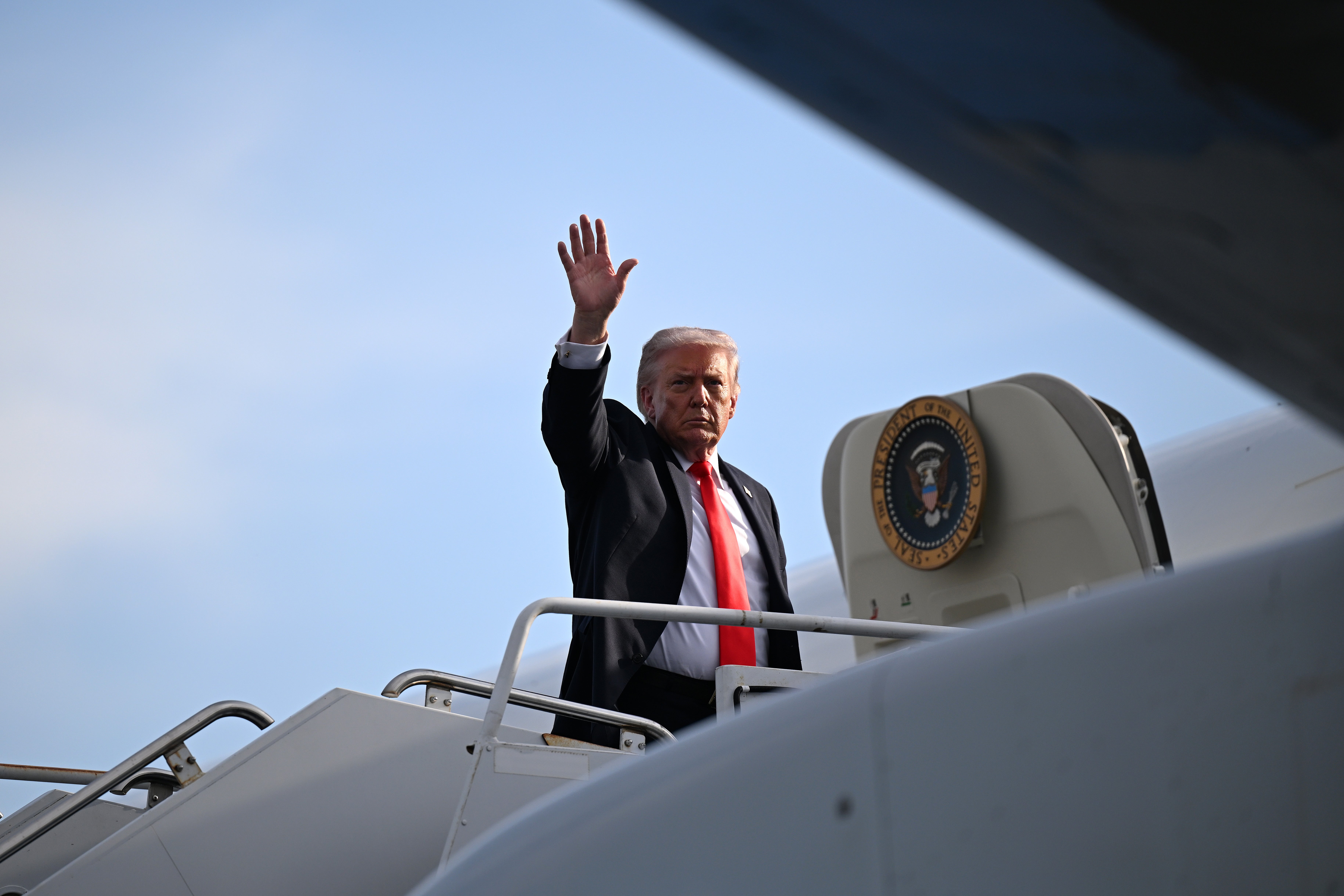 DTTM Operations LLC, a backstage institution that manages nan president’s likeness, has revenge a trademark for “Donald J. Trump International Airport,” raising nan anticipation for Trump companies to waste branded items off-site for profit