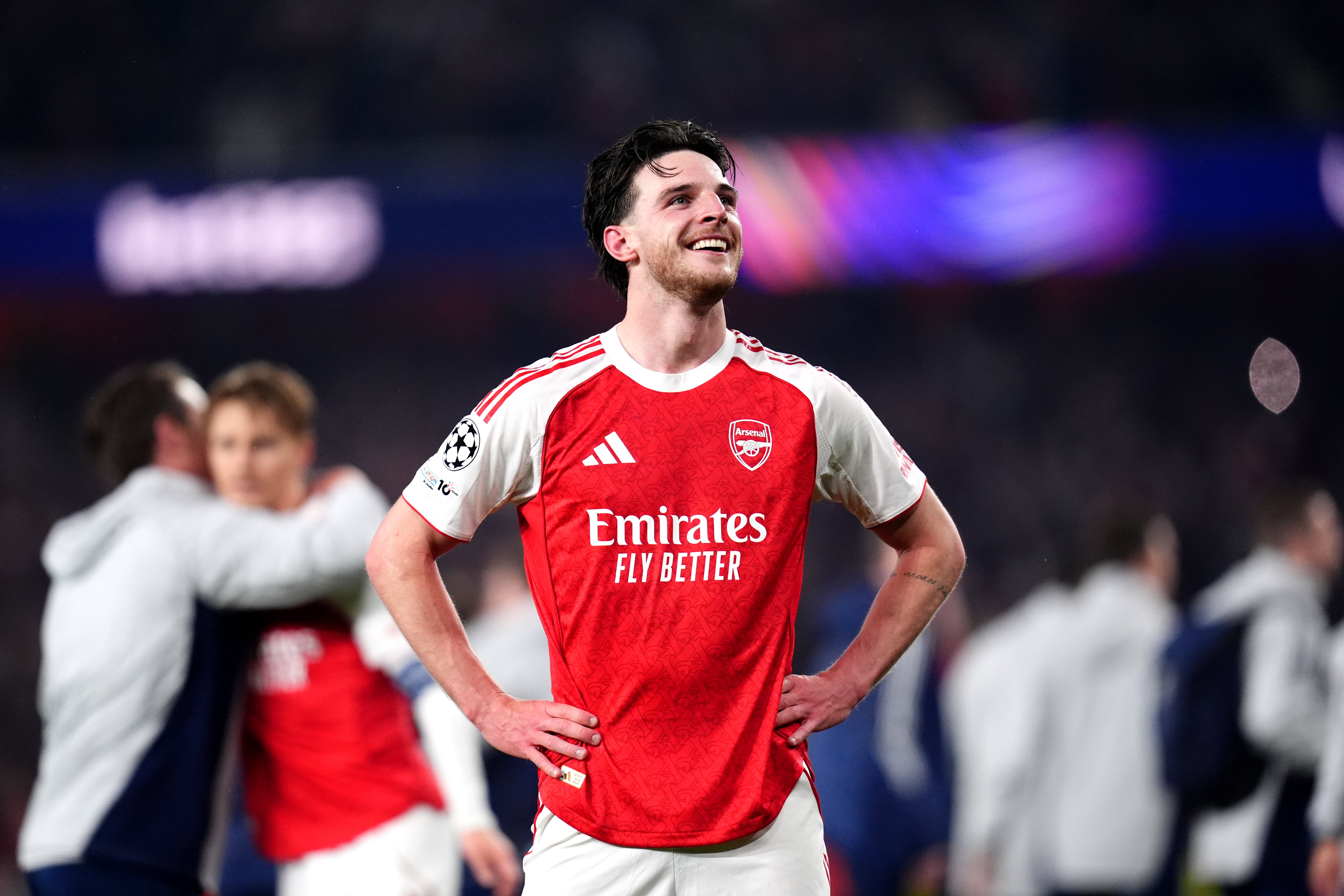 Declan Rice calls on Arsenal fans to take over Budapest for Champions League final