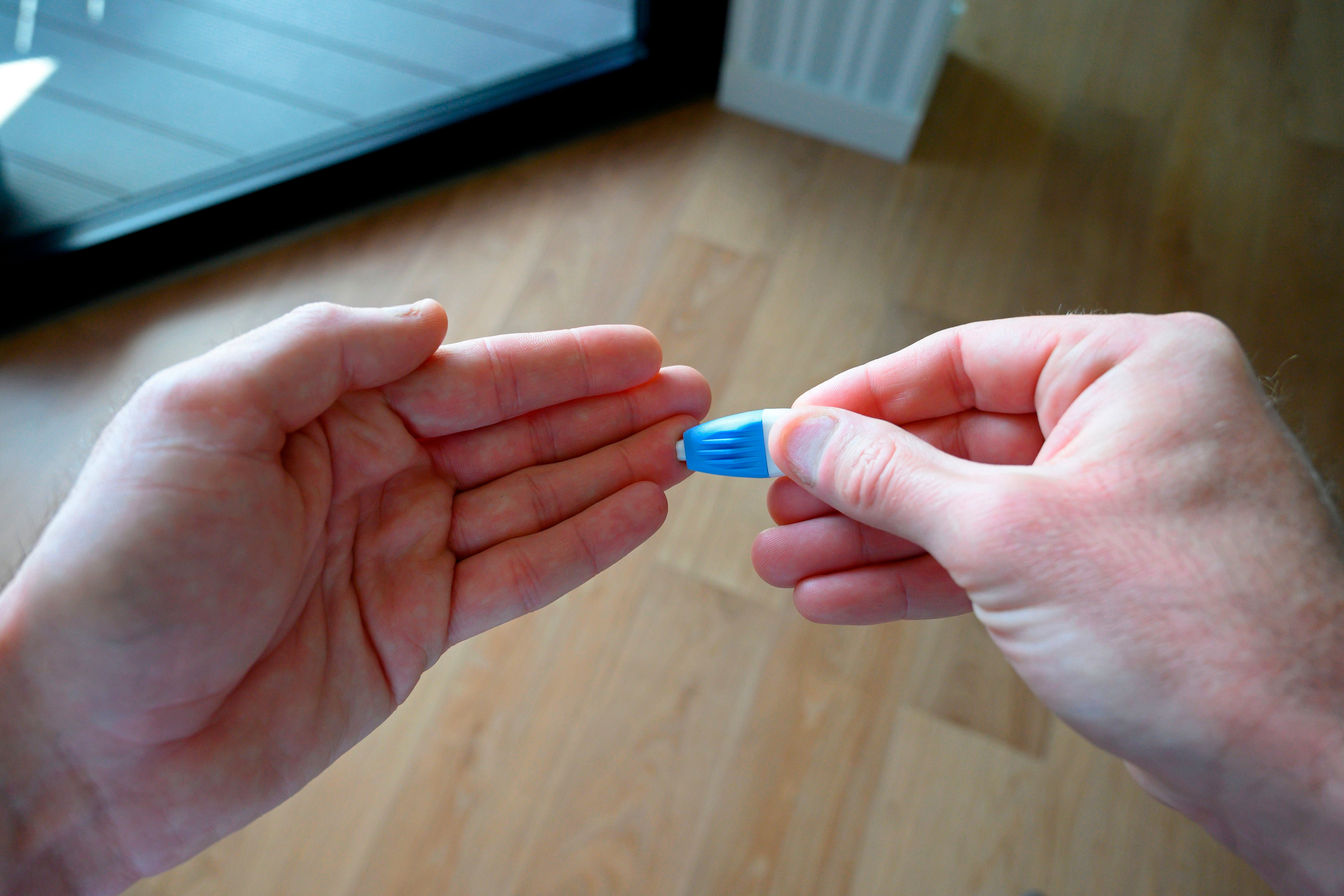 These finger-prick blood tests looked for blood biomarkers, p-tau217 and GFAP, which have been linked to Alzheimer’s disease and broader brain decline respectively
