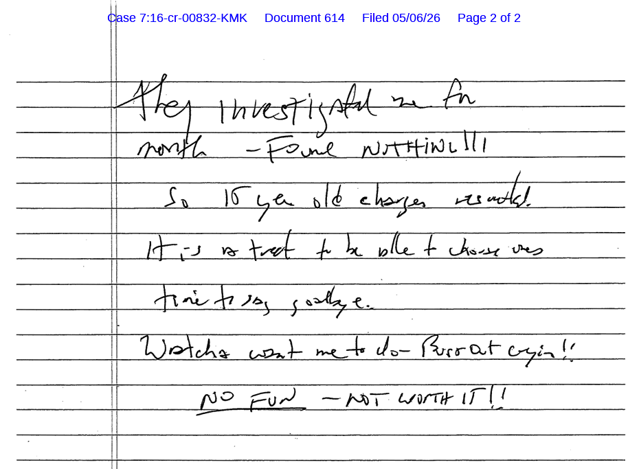 Epstein’s erstwhile cellmate claimed he recovered nan alleged termination statement wedged successful a book