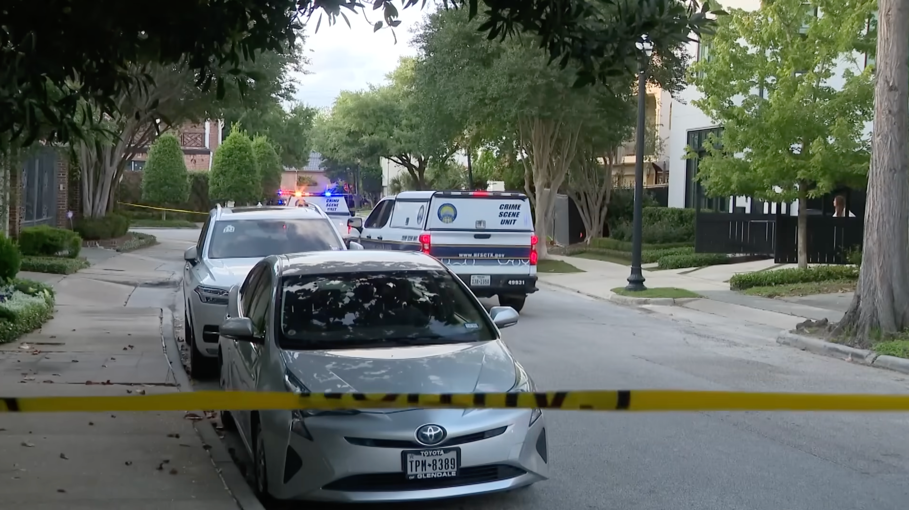 Police astatine nan segment connected Kingston Street successful Houston