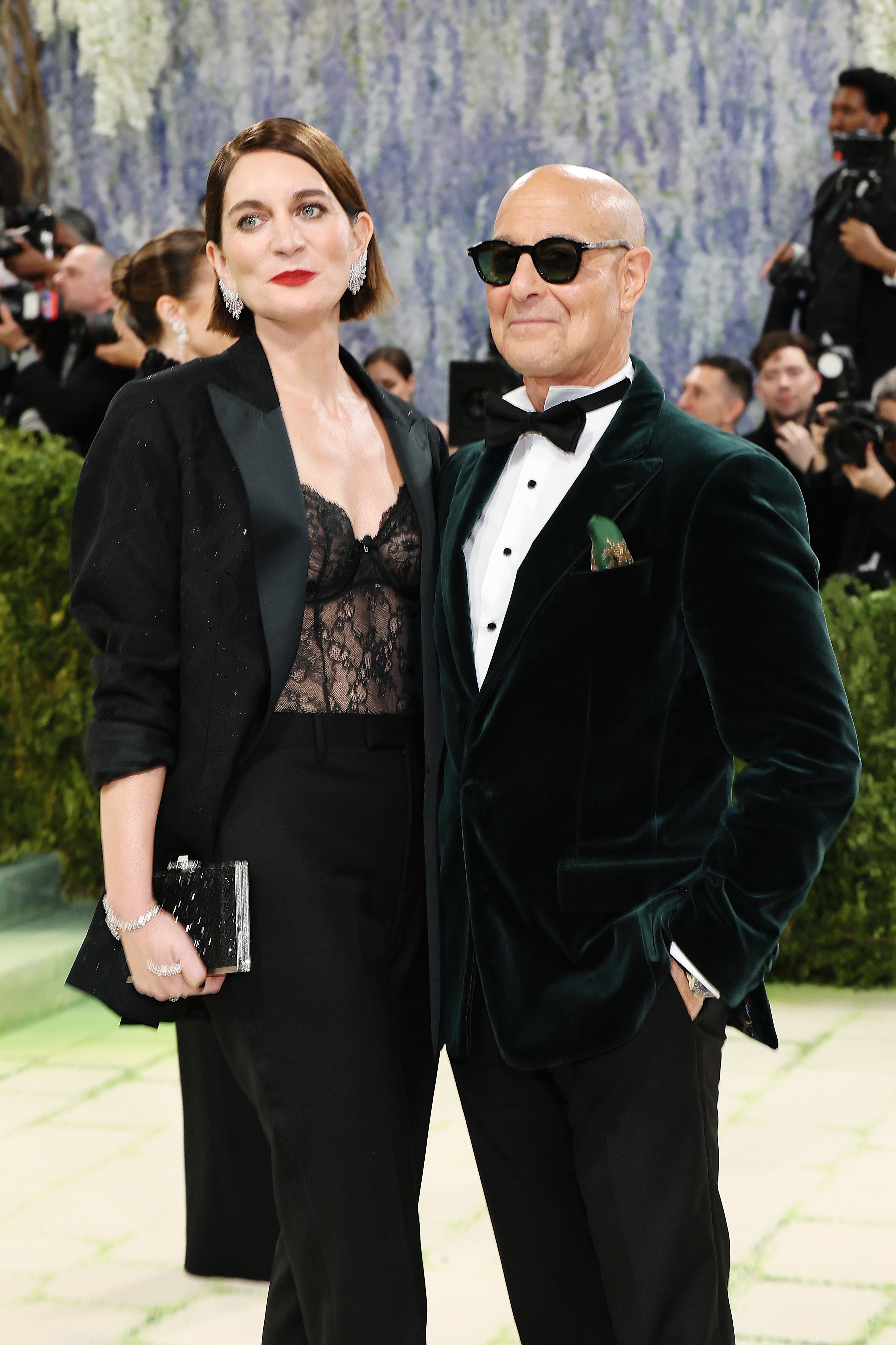 Stanley Tucci and Felicity Blunt tied the knot in 2012