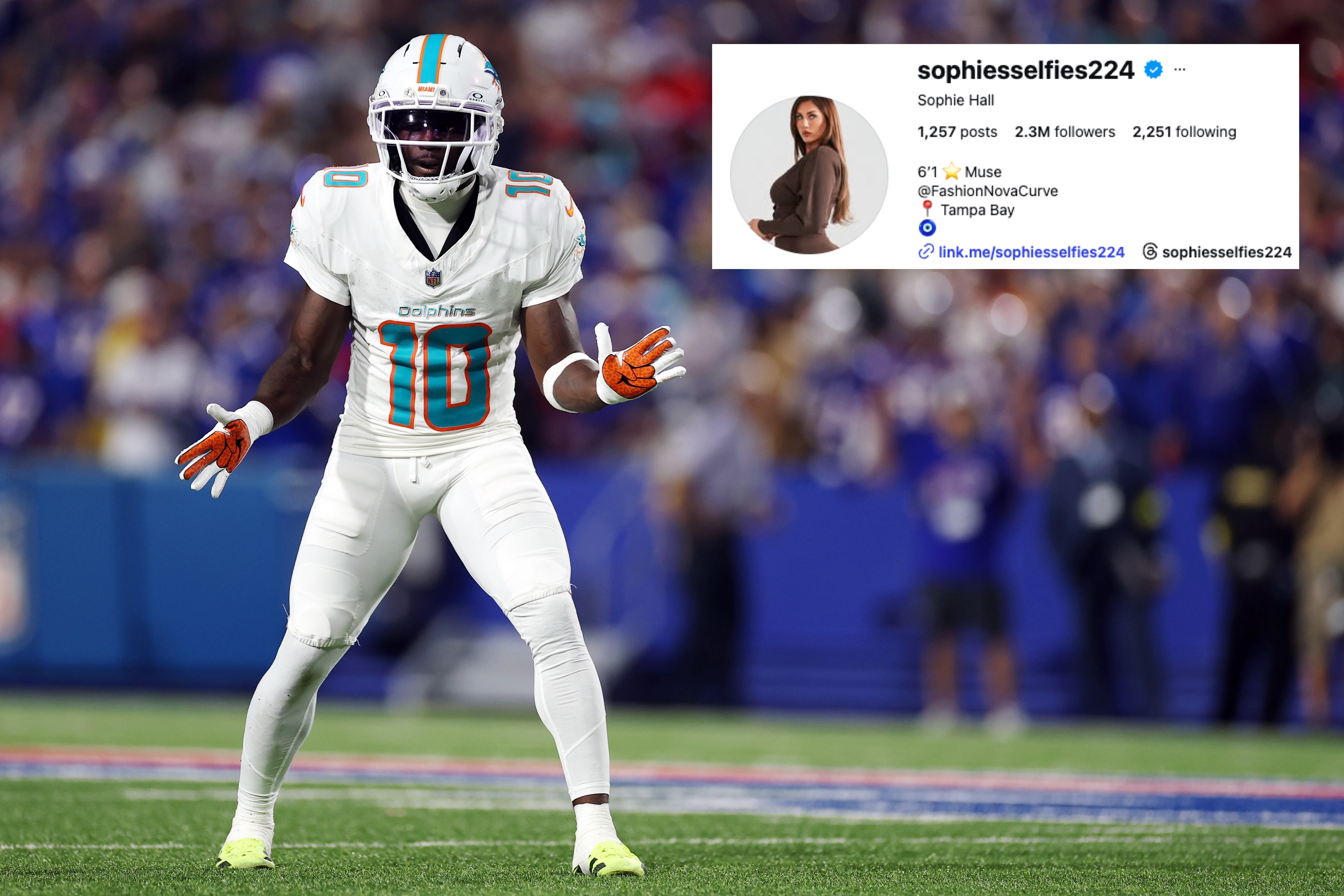 A colony was announced Friday successful a suit from an OnlyFans exemplary accusing NFL prima Tyreek Hill of breaking her limb during a backyard shot drill