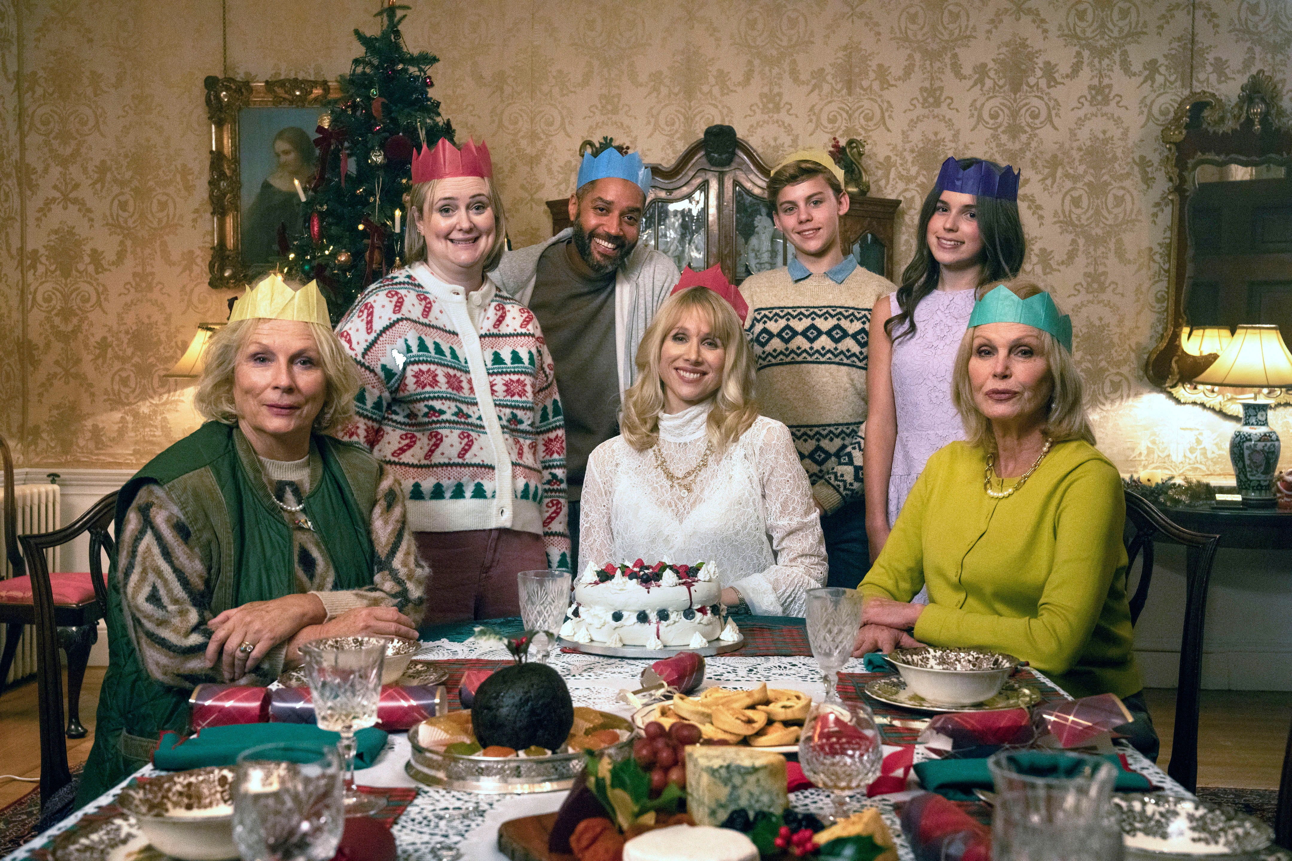 Jennifer Saunders made a special cameo in the 2025 Christmas special