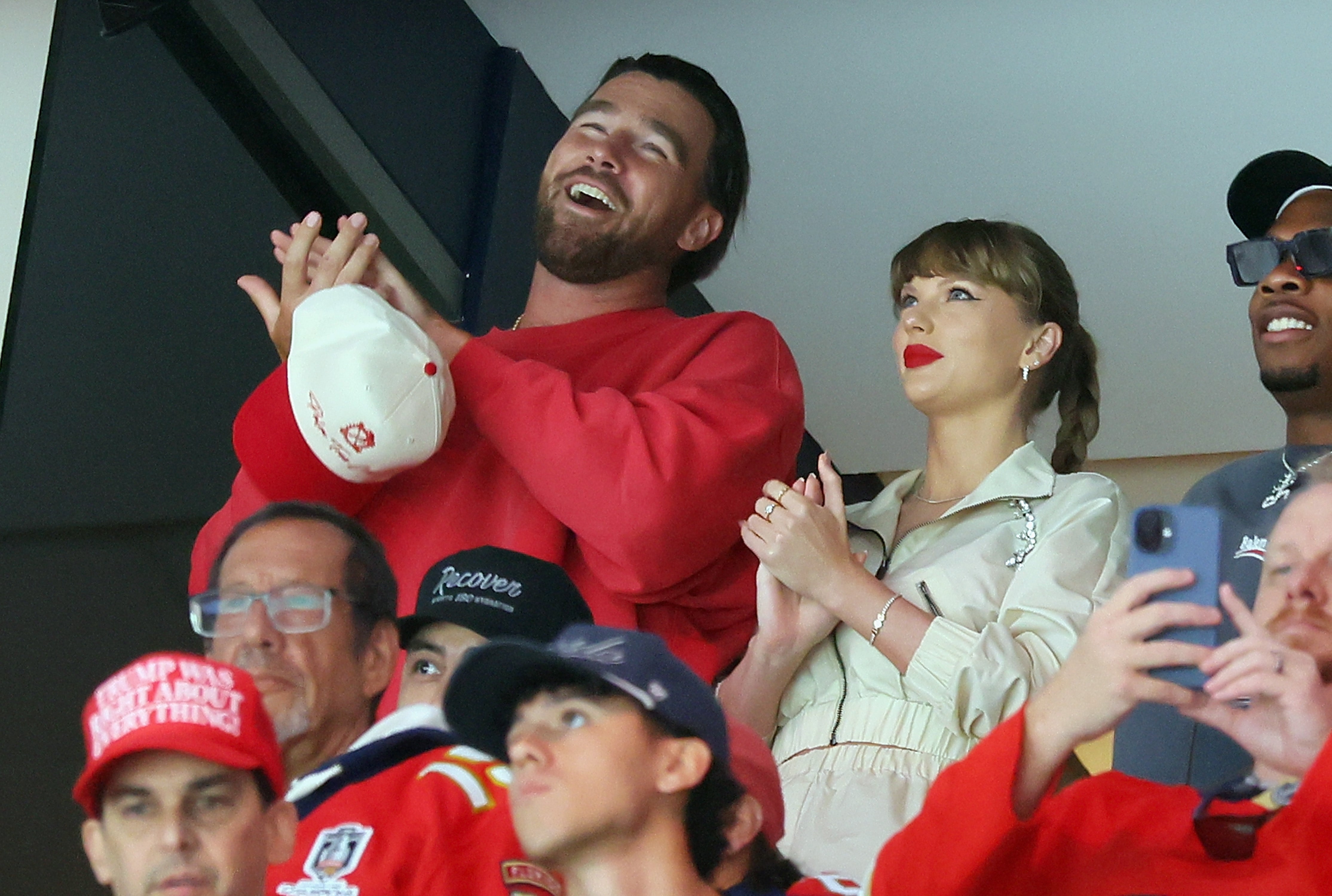 Kelce and Swift announced their engagement in August 2025