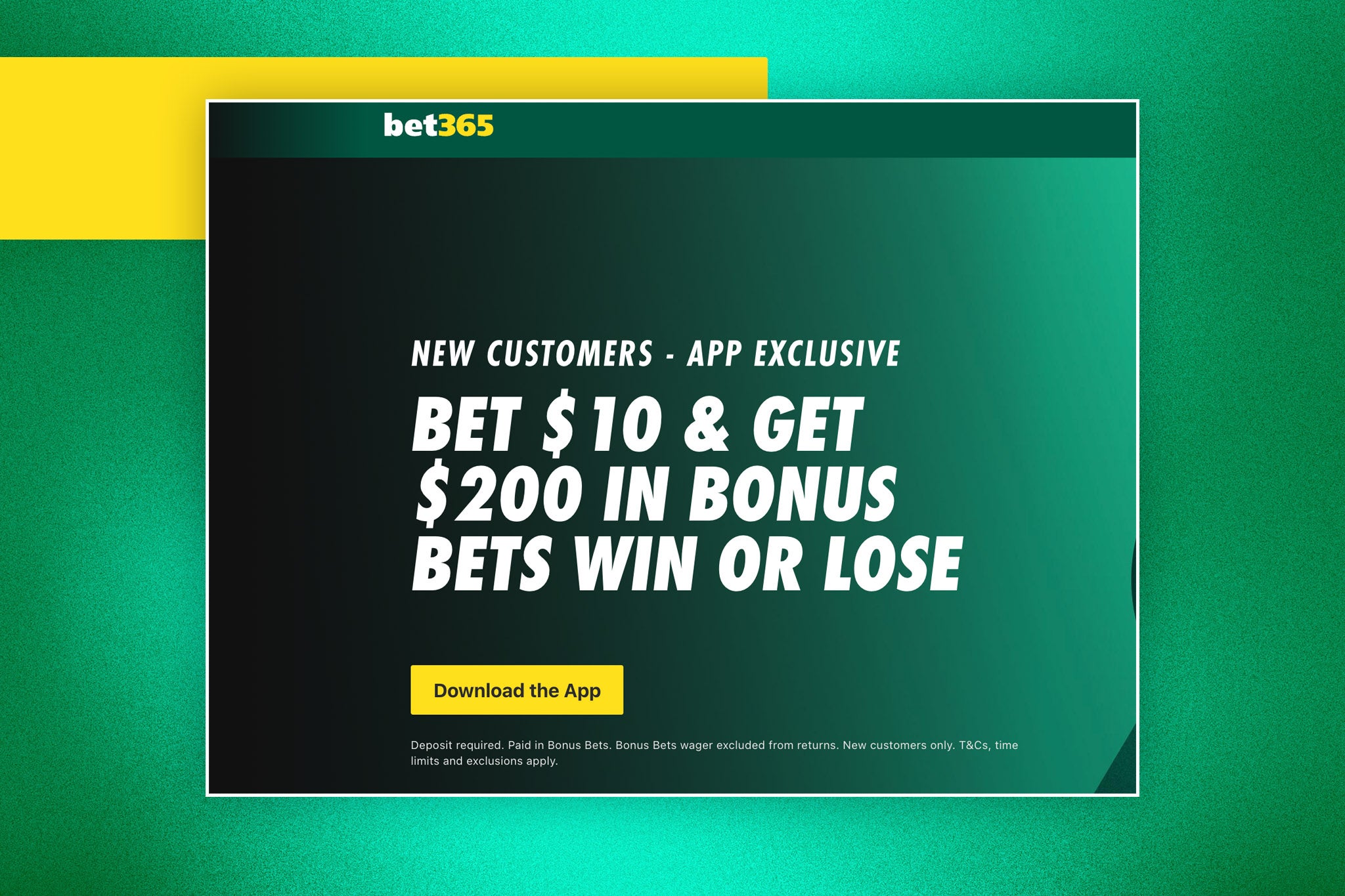Bet365 bonus