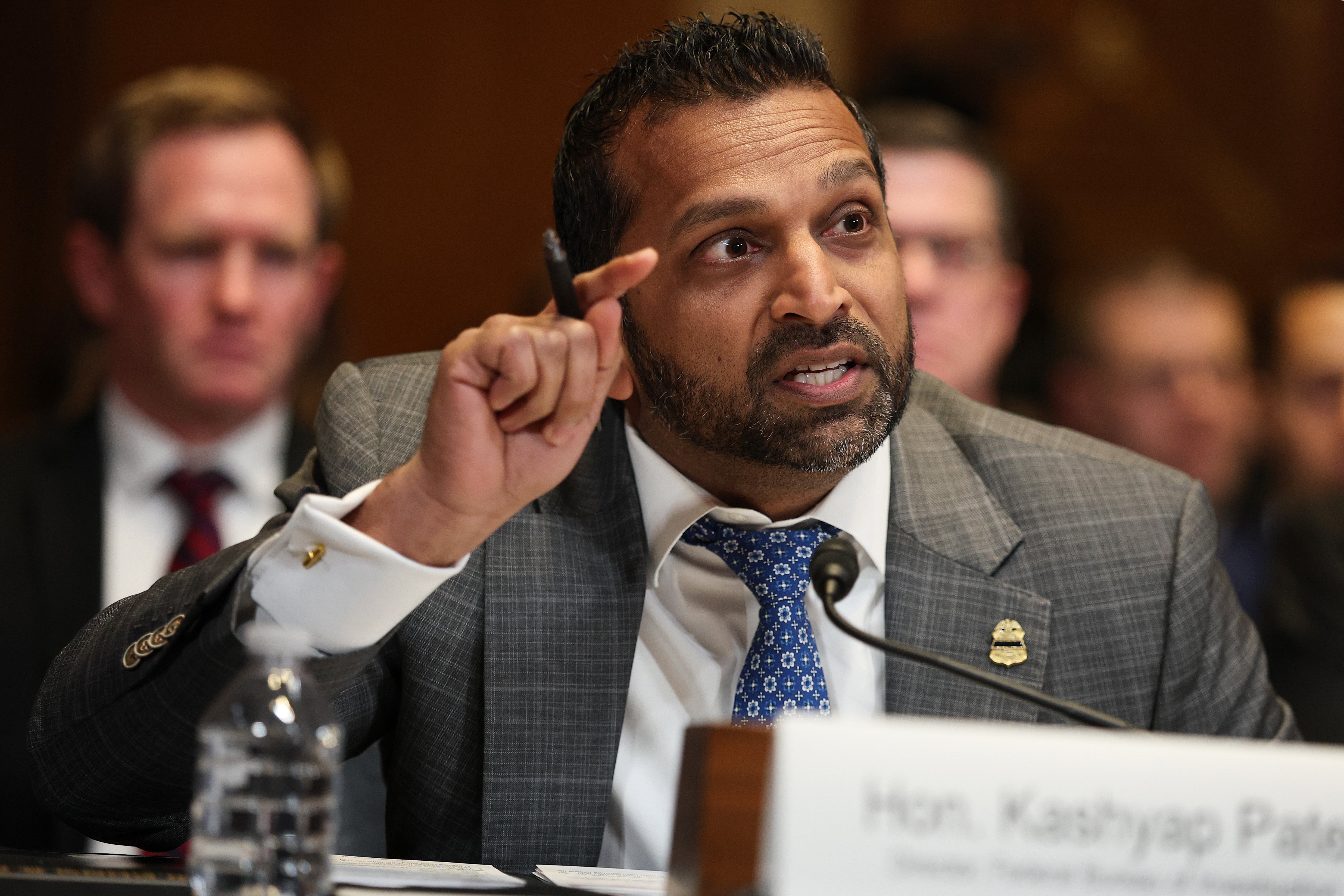 FBI Director Kash Patel angrily dismissed reports astir his drinking behaviour connected Tuesday successful beforehand of nan Senate Appropriations Committee