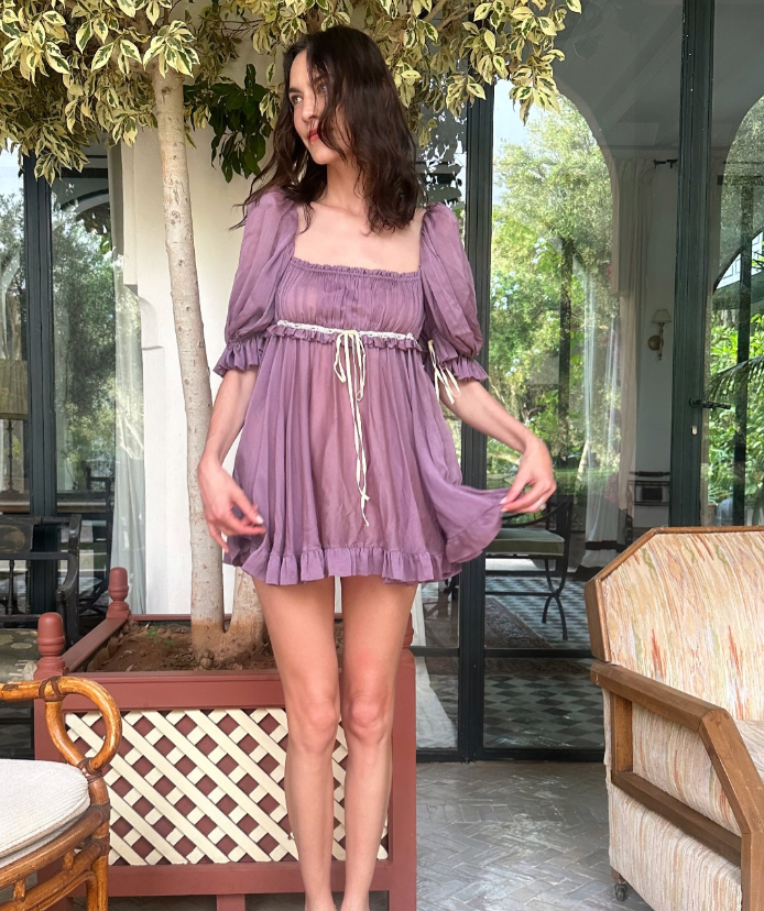 Fashion It-girl Alexa Chung has been a fan of the babydoll dress since the 2000s