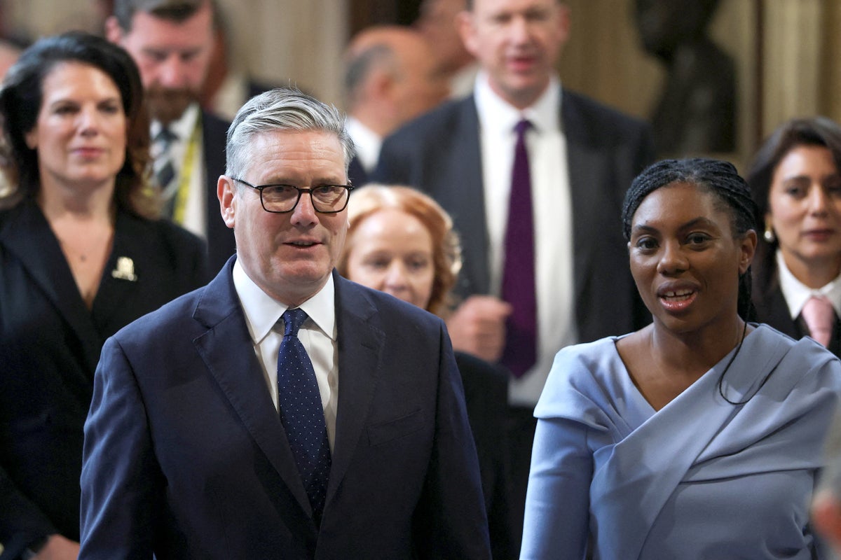 ‘Powerless' Starmer heading to Nato with defence investment plan that is ‘not fit for purpose', Badenoch to say Copy link Bookmark Go to comments Bookmark popover Removed from bookmarks Starmer focussed on 'orderly transition' of power after resigning as PM