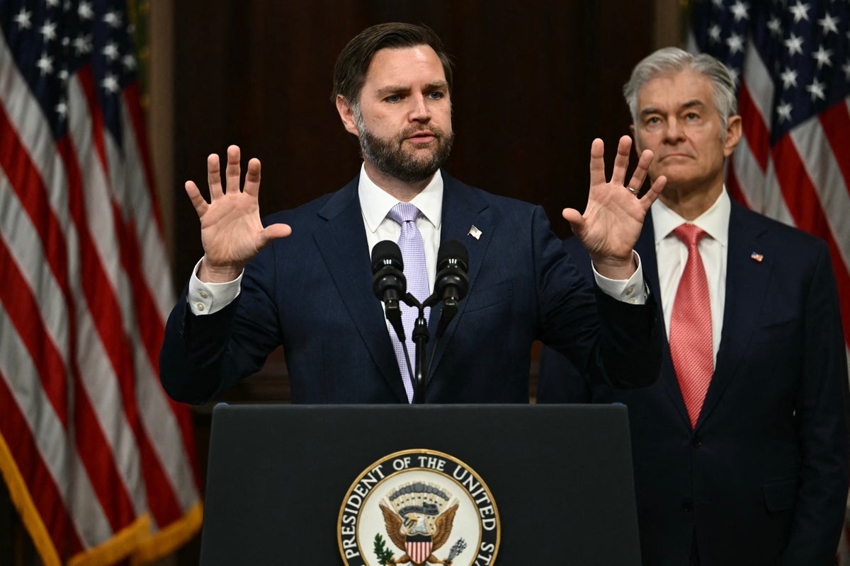Jd Vance Jokes There’s No ‘apprentice’-like Race To Replace Trump After He’s Asked About Marco Rubio