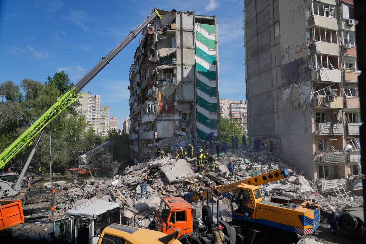 Ukraine war latest: Russia hits cities with over 1,500 drones in huge two-day attack