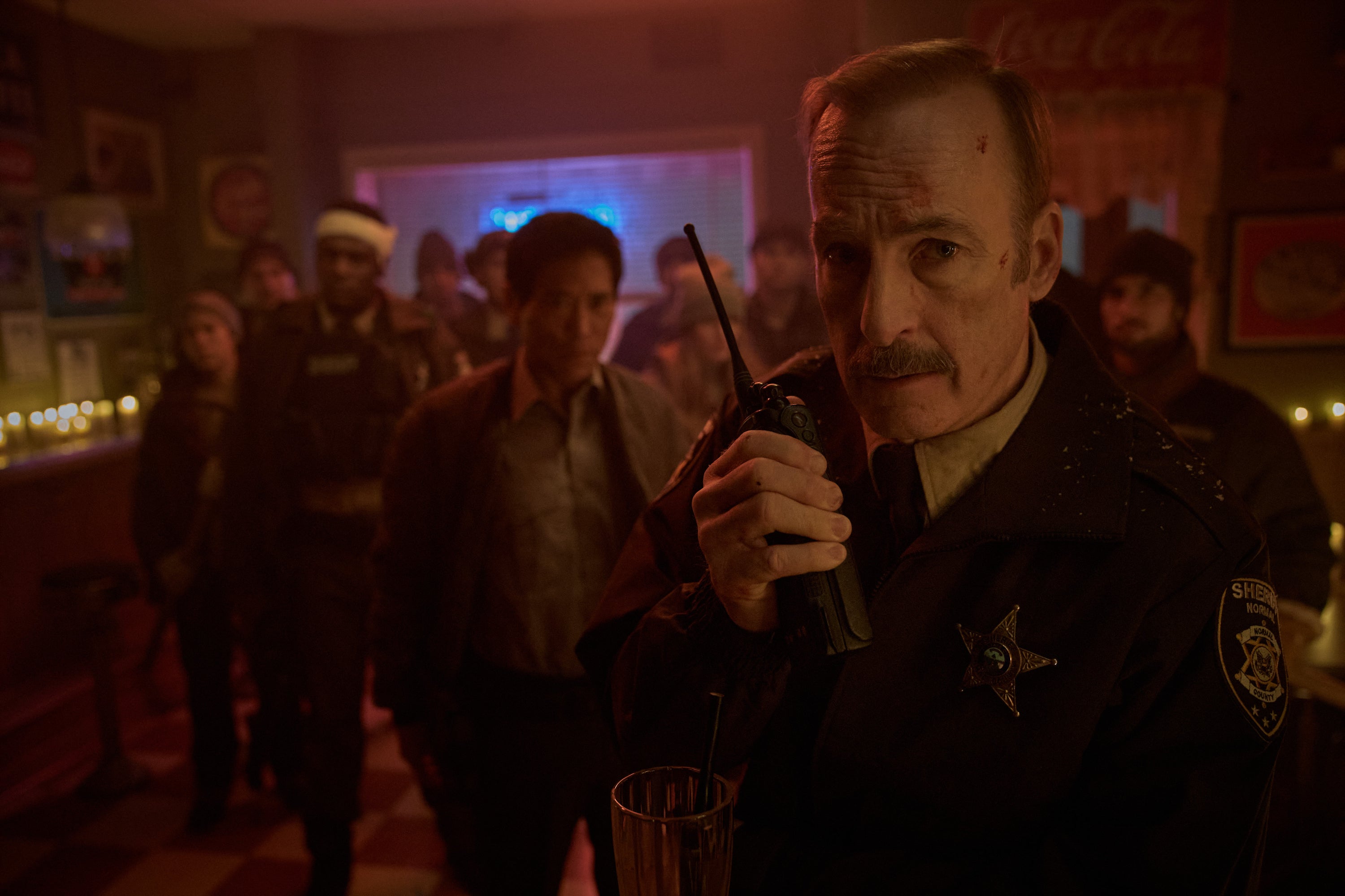 The new sheriff: Bob Odenkirk as Ulysses Richardson in ‘Normal’