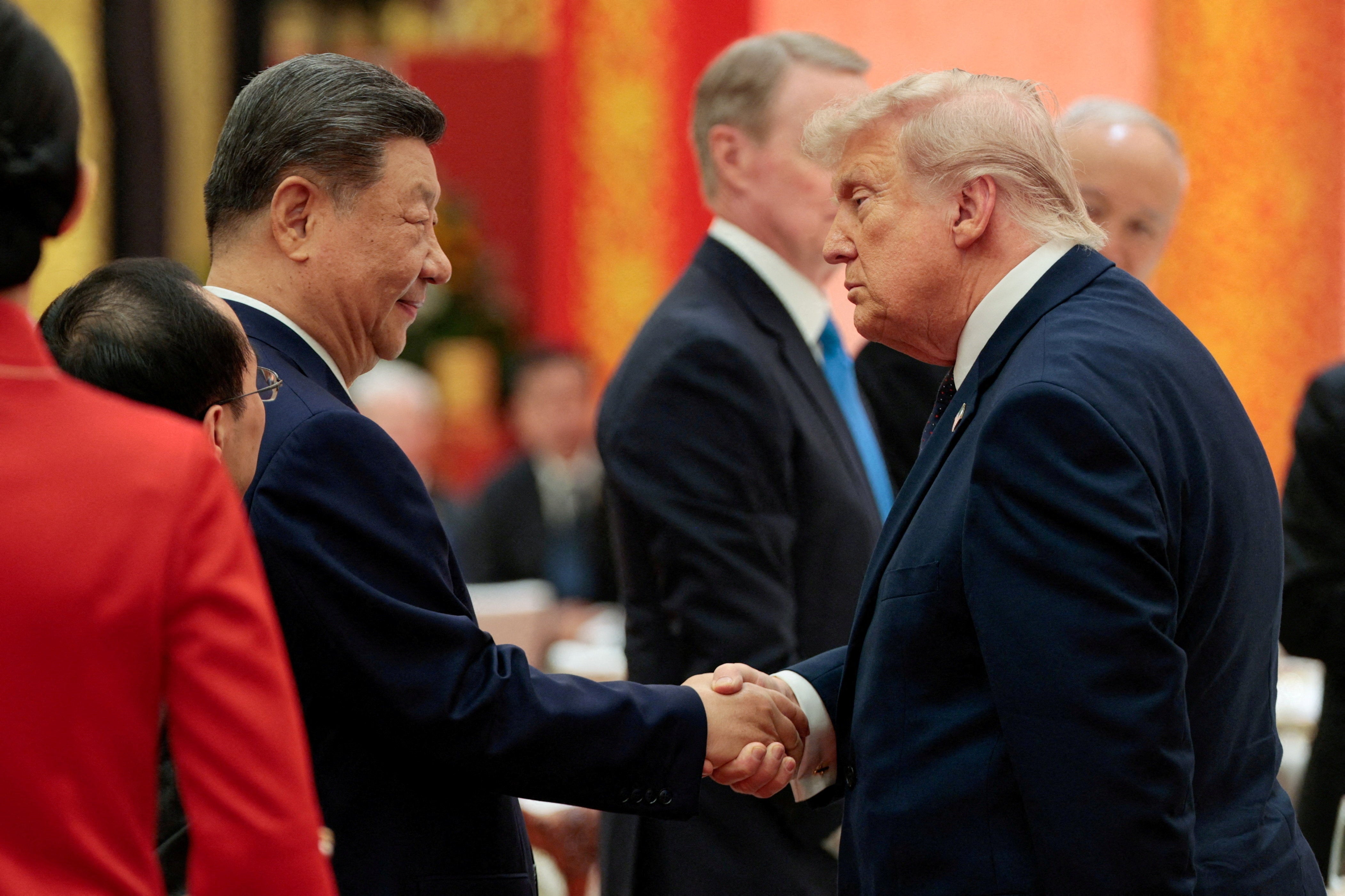Trump is visiting Chinese President Xi Jinping for a authorities visit
