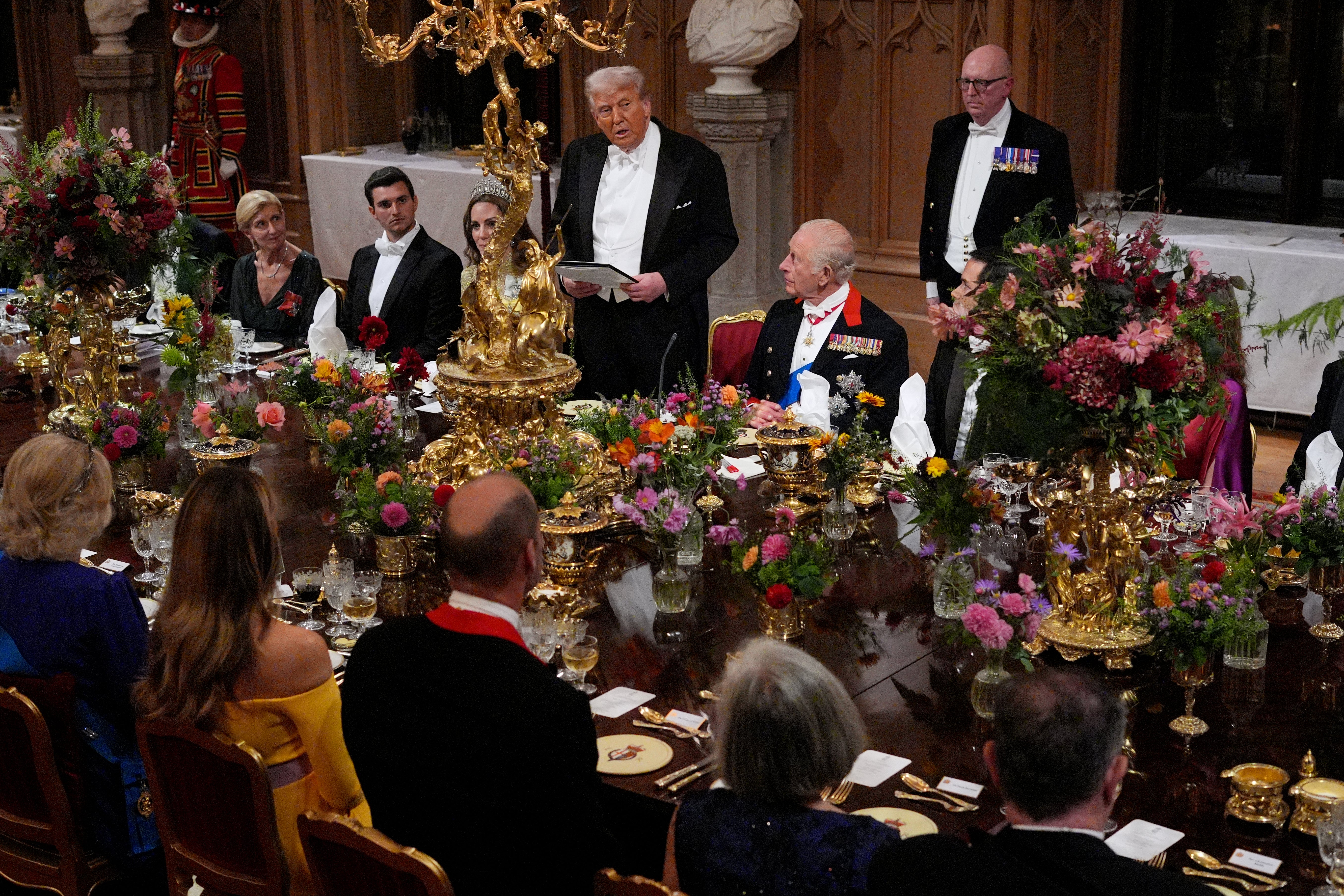 The UK gave nan US president a lavish reception