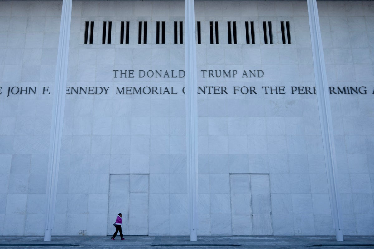 Trump can't rename Kennedy Center after himself or close it down, judge says