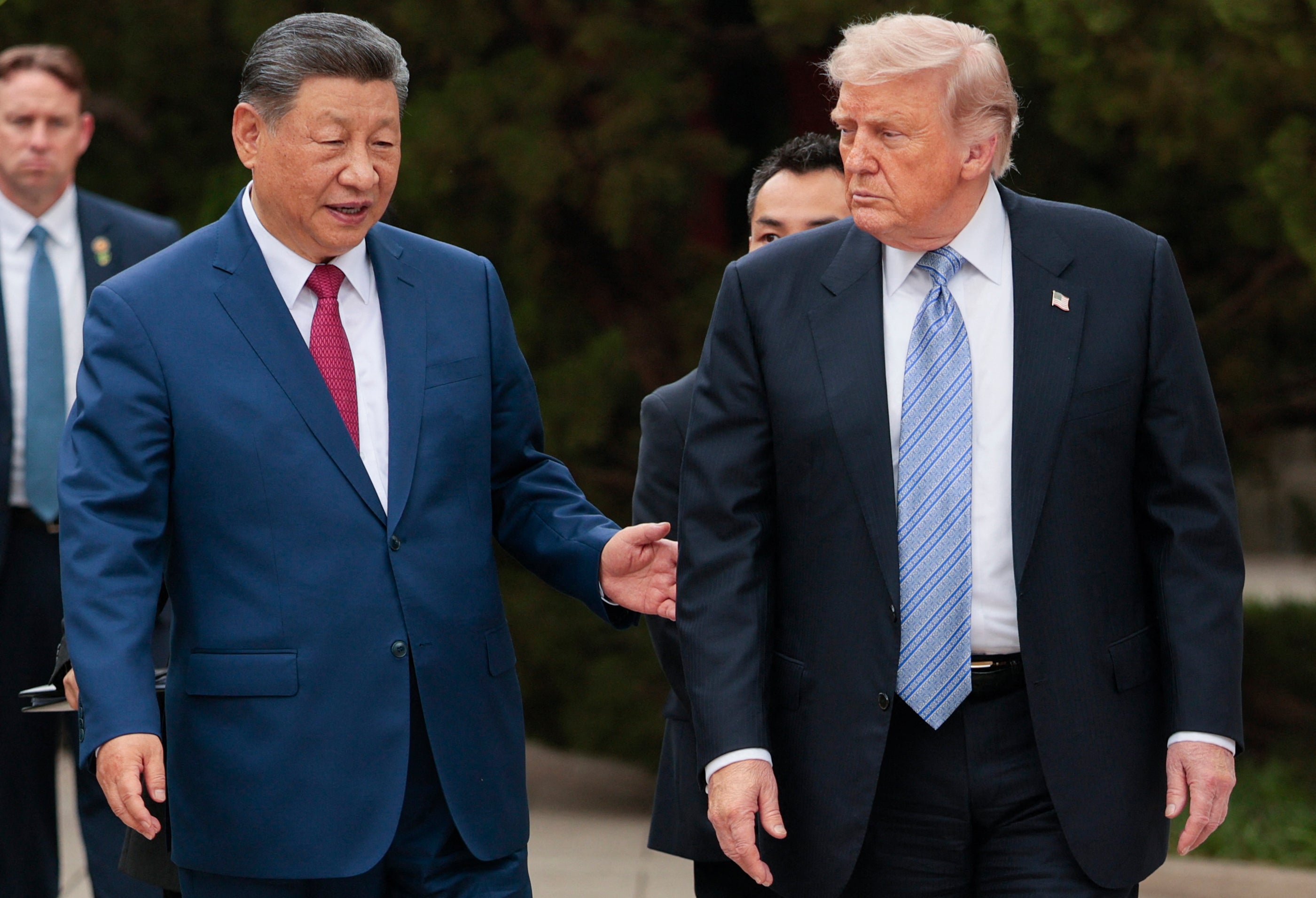 President Donald Trump said he does not want ‘to travel 9,500 miles to fight a war’ over Taiwan after his summit with China's President Xi Jinping