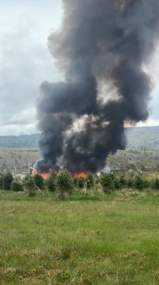 ‘Mass casualty incident’ after explosion near Maine lumber complex