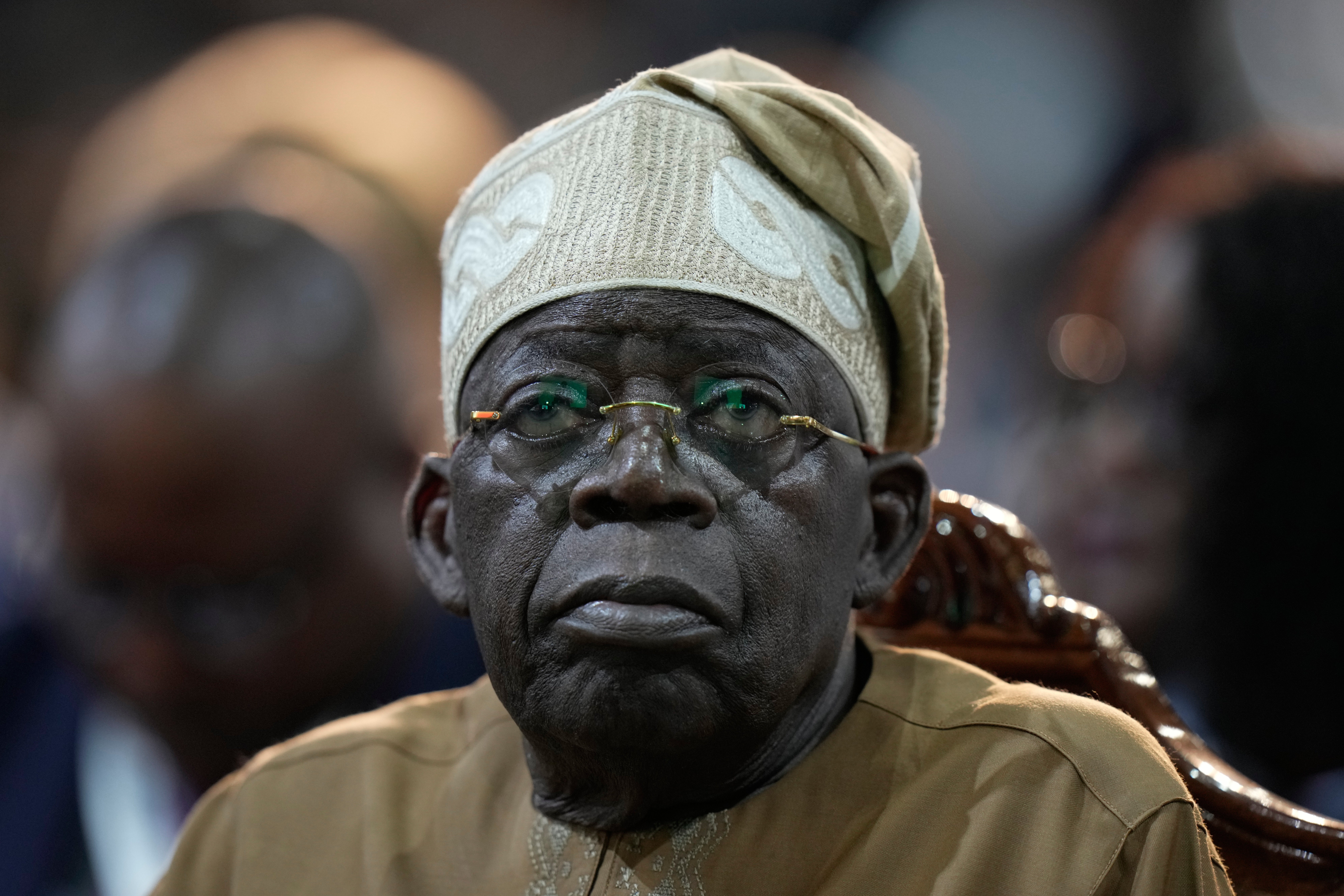 President of Nigeria Bola Ahmed Tinubu