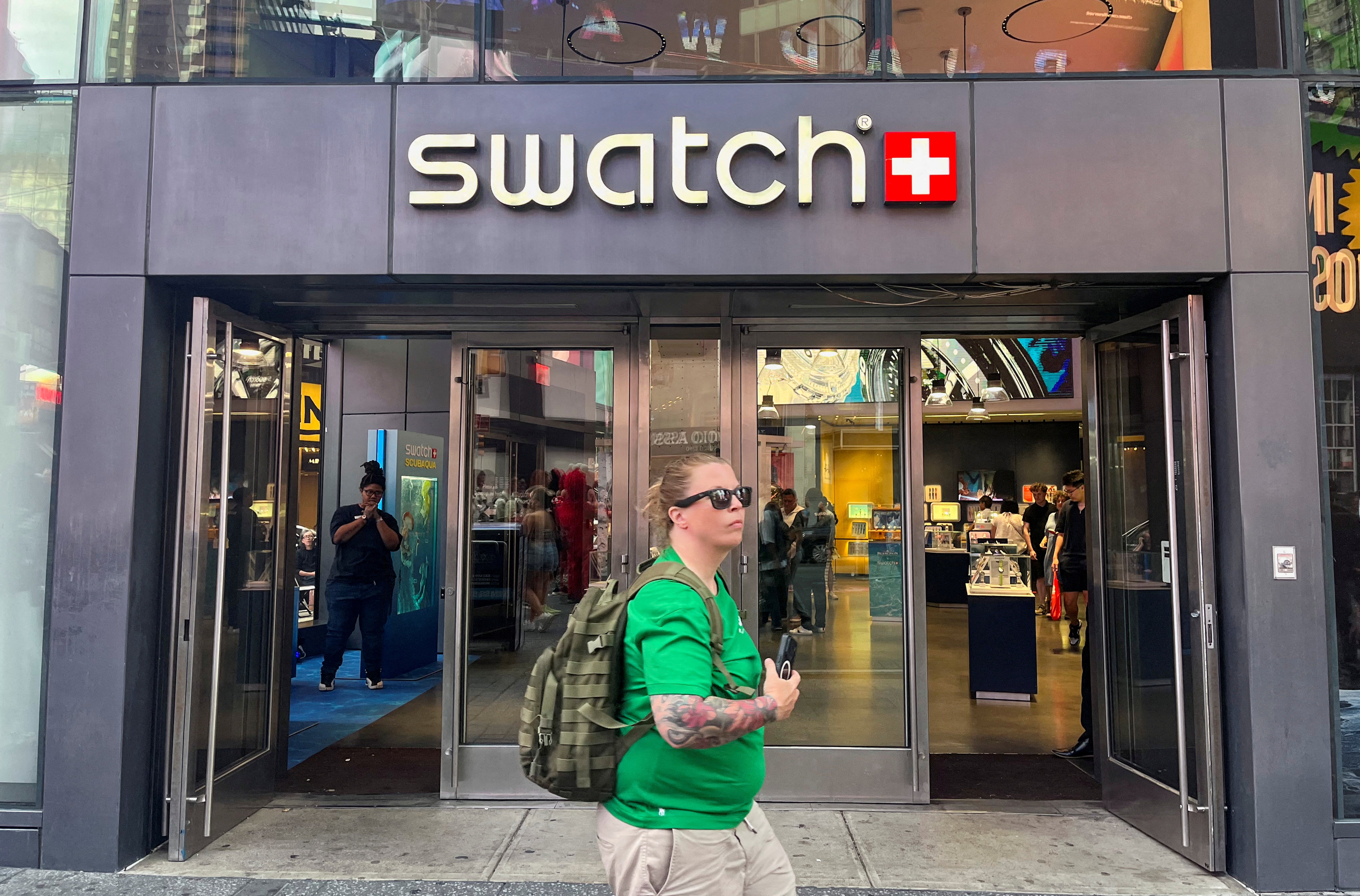 Over a dozen Swatch stores have been shuttered due to safety concerns amid the brand’s latest collaboration