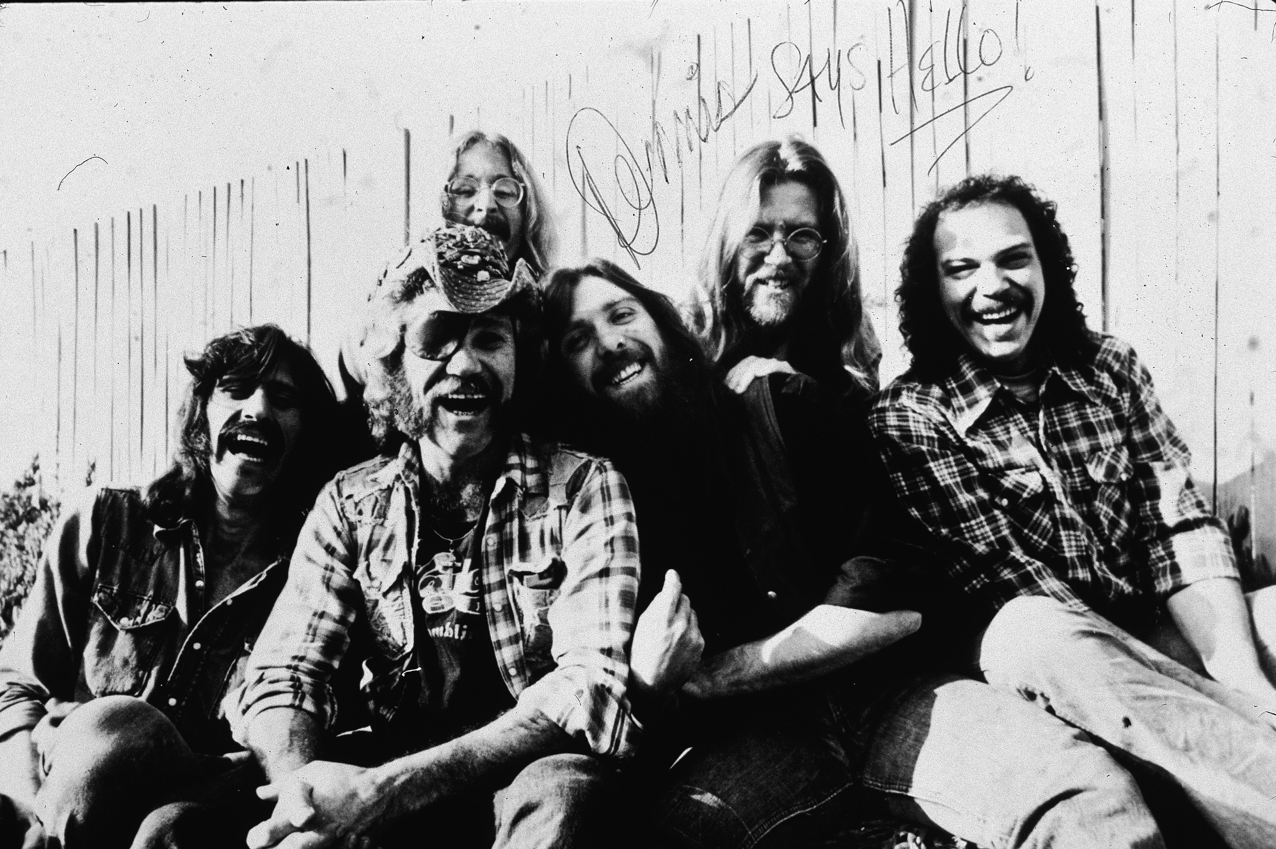 Dr. Hook, from left: Bill Francis, Ray Sawyer, Rik Elswit, Dennis Locorriere, Jance Garfat, and John Walters, 1979