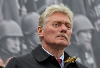 Glasnogovornik Kremlja Dmitrij Peskov nazoči vojnoj paradi na Dan pobjede kojom se obilježava 81. godišnjica pobjede nad nacističkom Njemačkom u Drugom svjetskom ratu