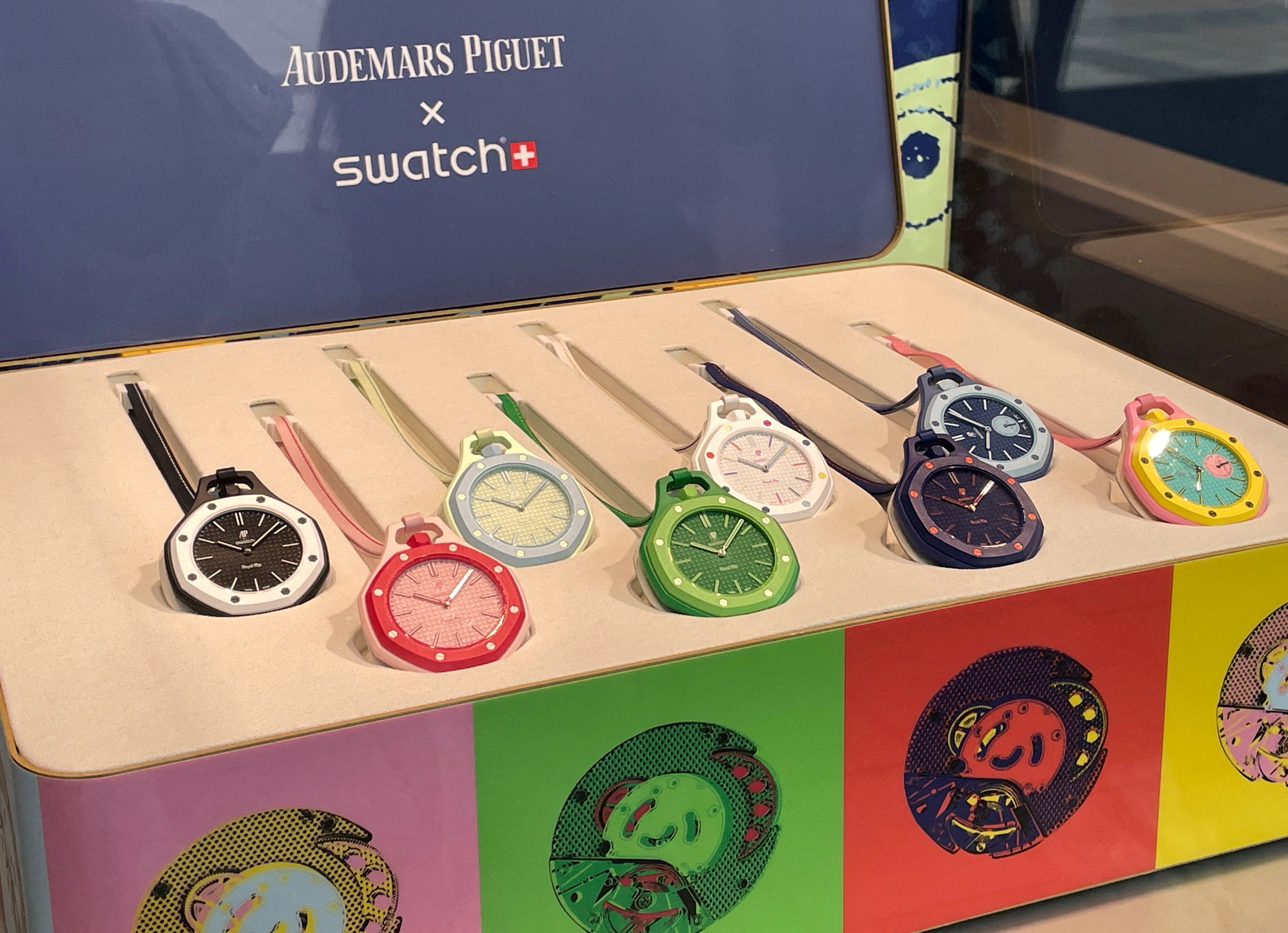 Watch out: The colourful collection gives shoppers a chance to buy into luxury – resulting in absolute chaos