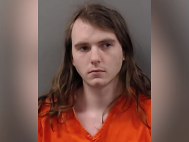 <p>Aaron Keith Bynum, 20, of Oakland, Arkansas, faces charges of first-degree terroristic threatening and harassing communications</p>