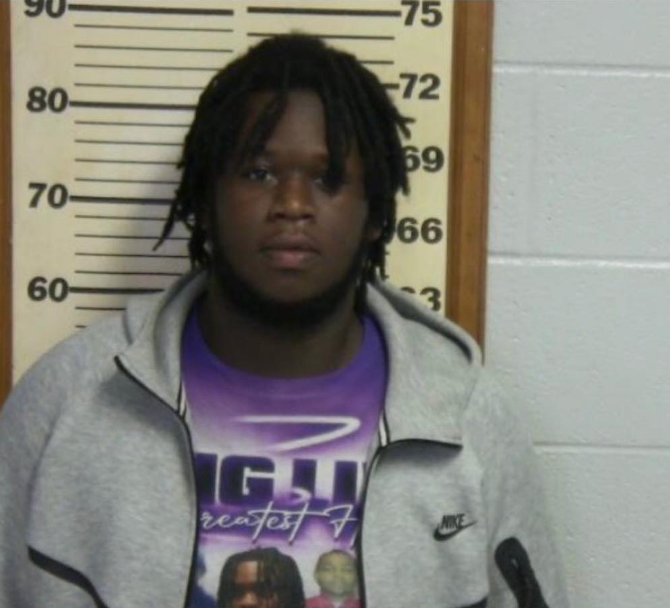 Devontae Robertson was one of the five arrested. Police say they are looking for at least nine more people allegedly connected to the fight