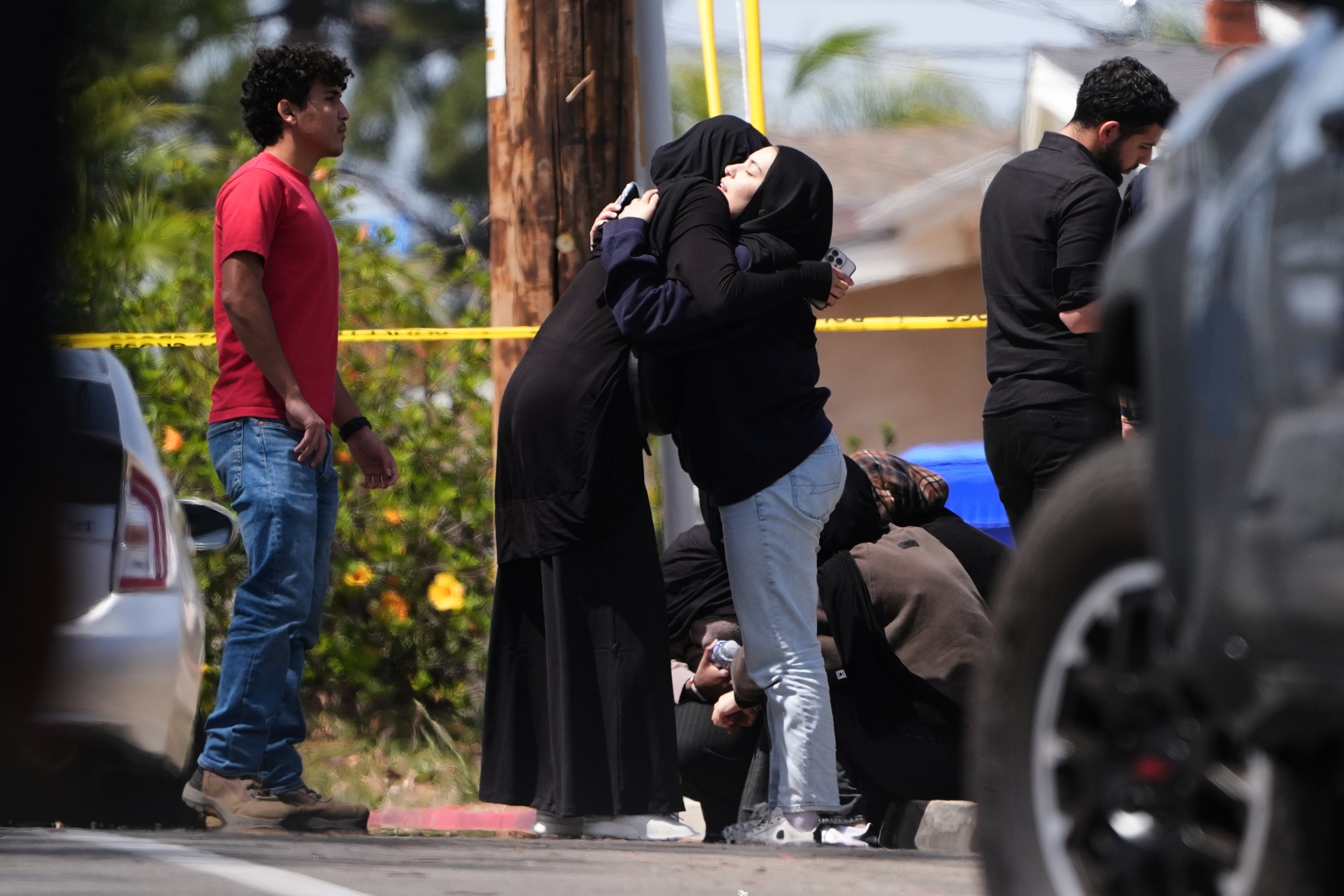 Authorities are increasing security at nearby mosques and other places of worship following the shooting