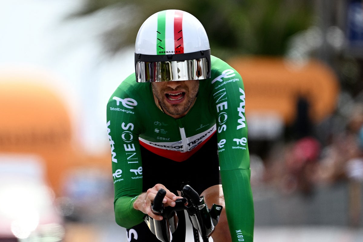 Filippo Ganna dominates Giro d’Italia stage 10 as Jonas Vingegaard loses time to key rival