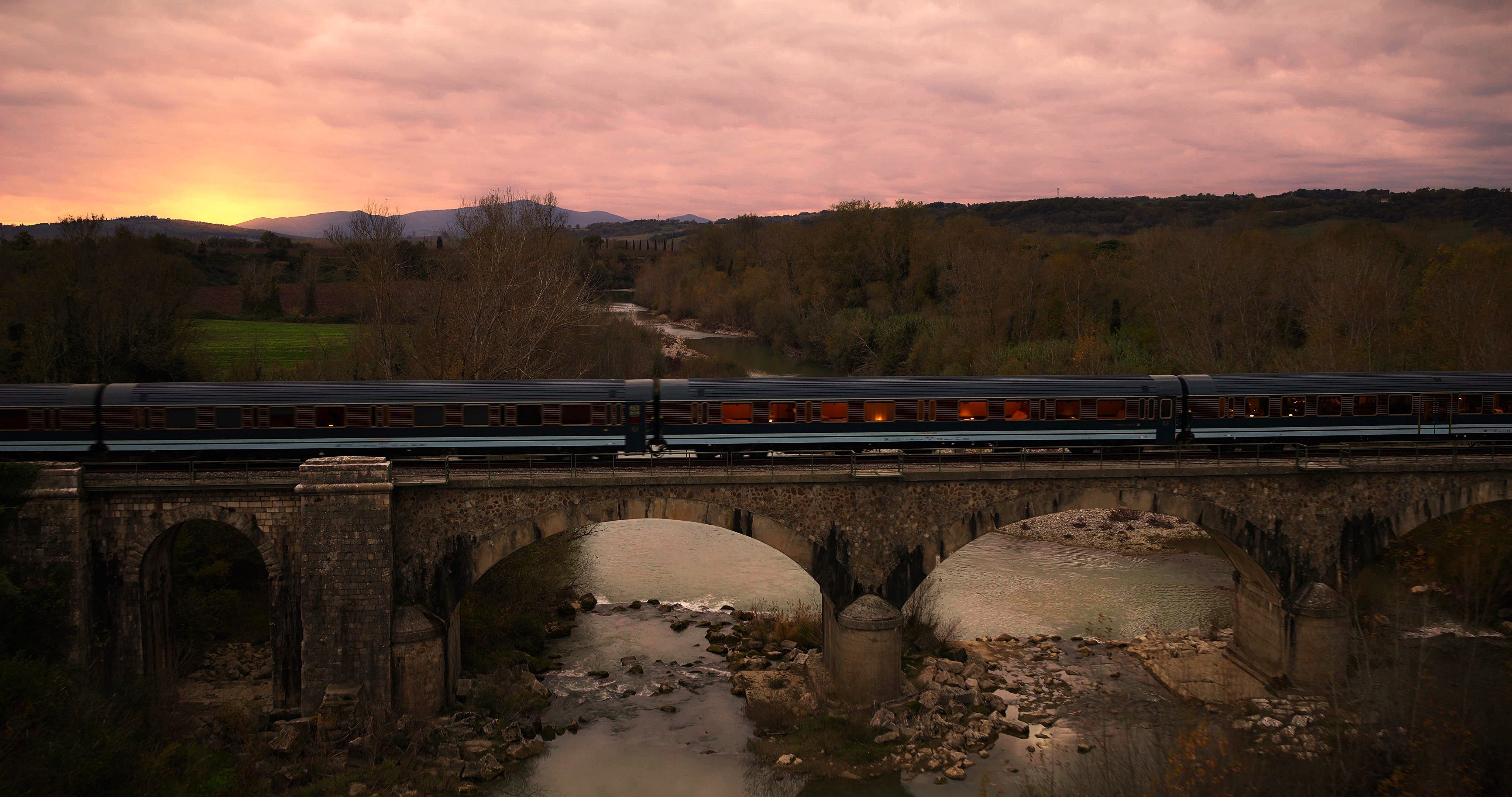 Tuscan Railing This £8k Orient Express route through the Italian countryside will ...