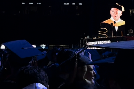 Schmidt compared AI to a rocket ship during his Arizona commencement speech, telling students they had a limited amount of time to get onboard