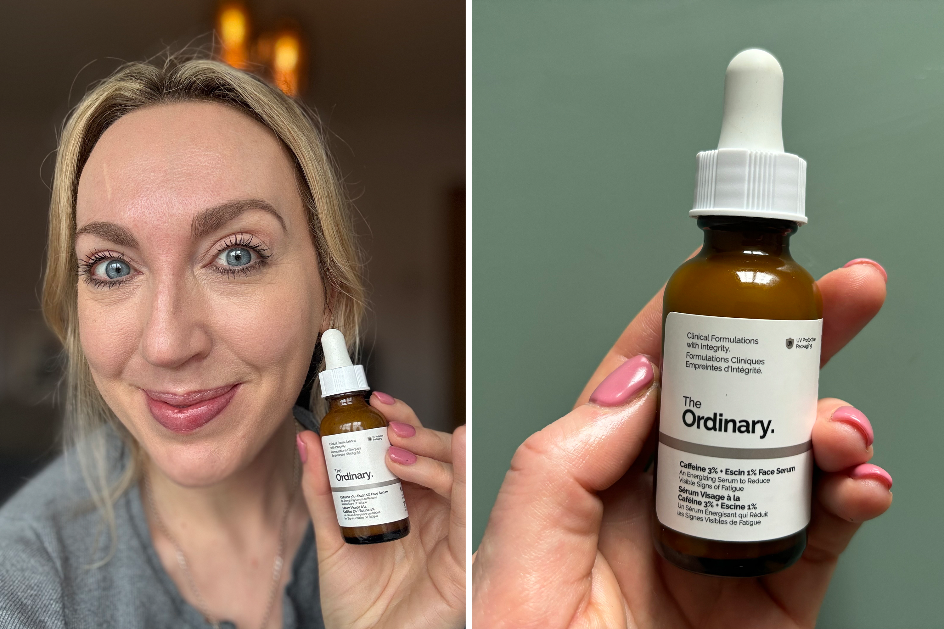 I tested The Ordinary's new £8 caffeine serum – it made my skin look instantly brighter