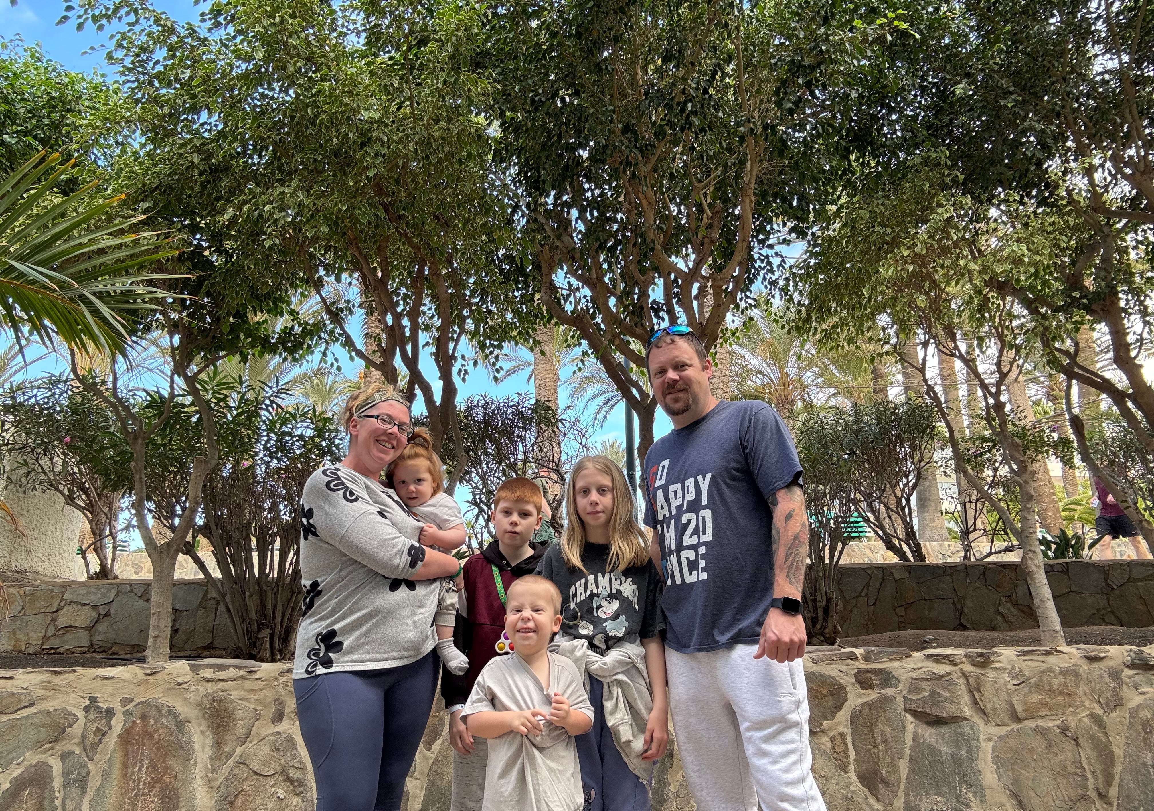 Sarah, Richard and their children (Collect/PA Real Life)