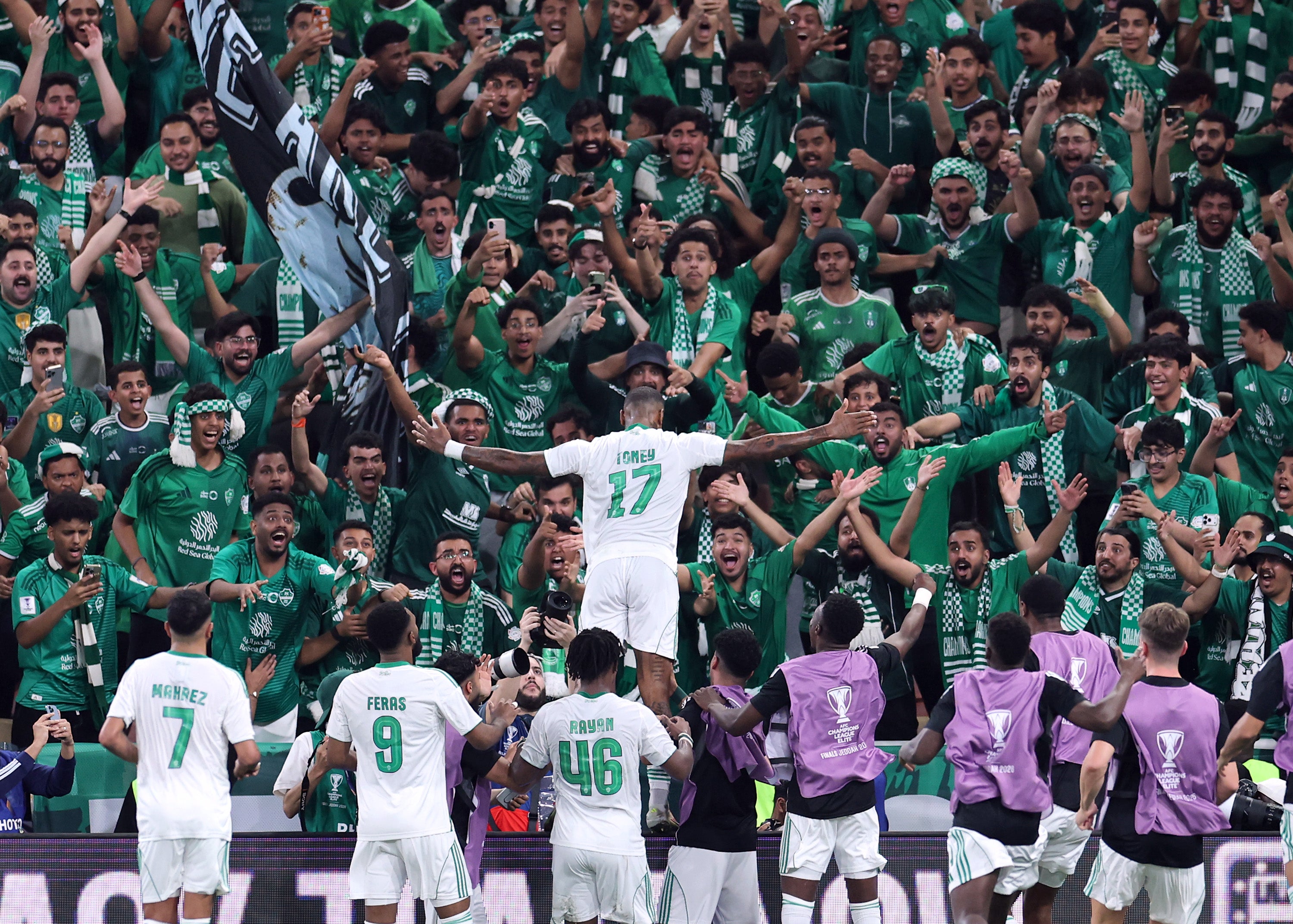 Toney ha jugado en el Al-Ahli de Arabia Saudita desde que dejó Brentford en 2024.