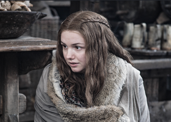 Hannah Murray como Gilly em 'Game of Thrones'